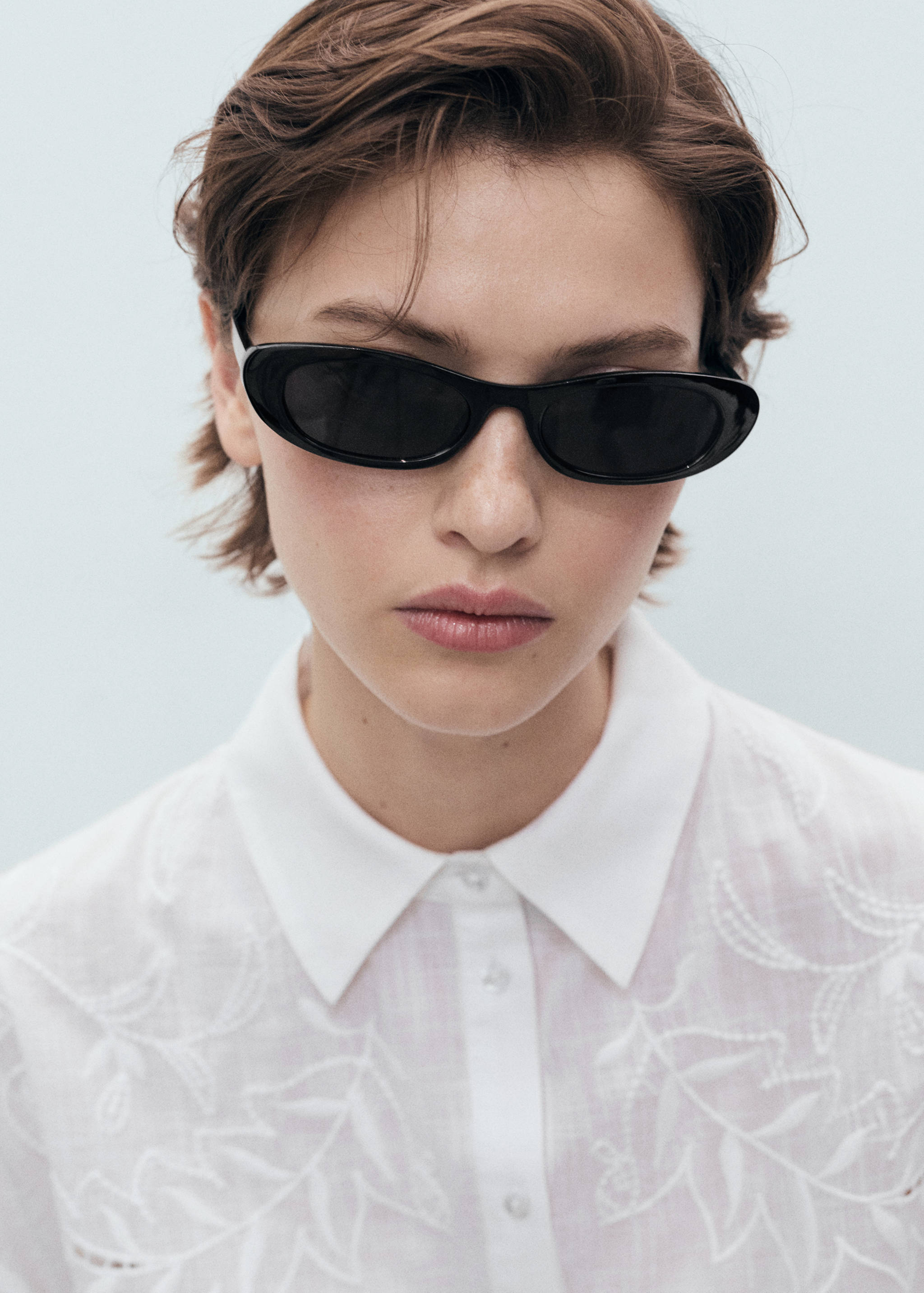 Camisa oversize bordada - Detalle del artículo 1