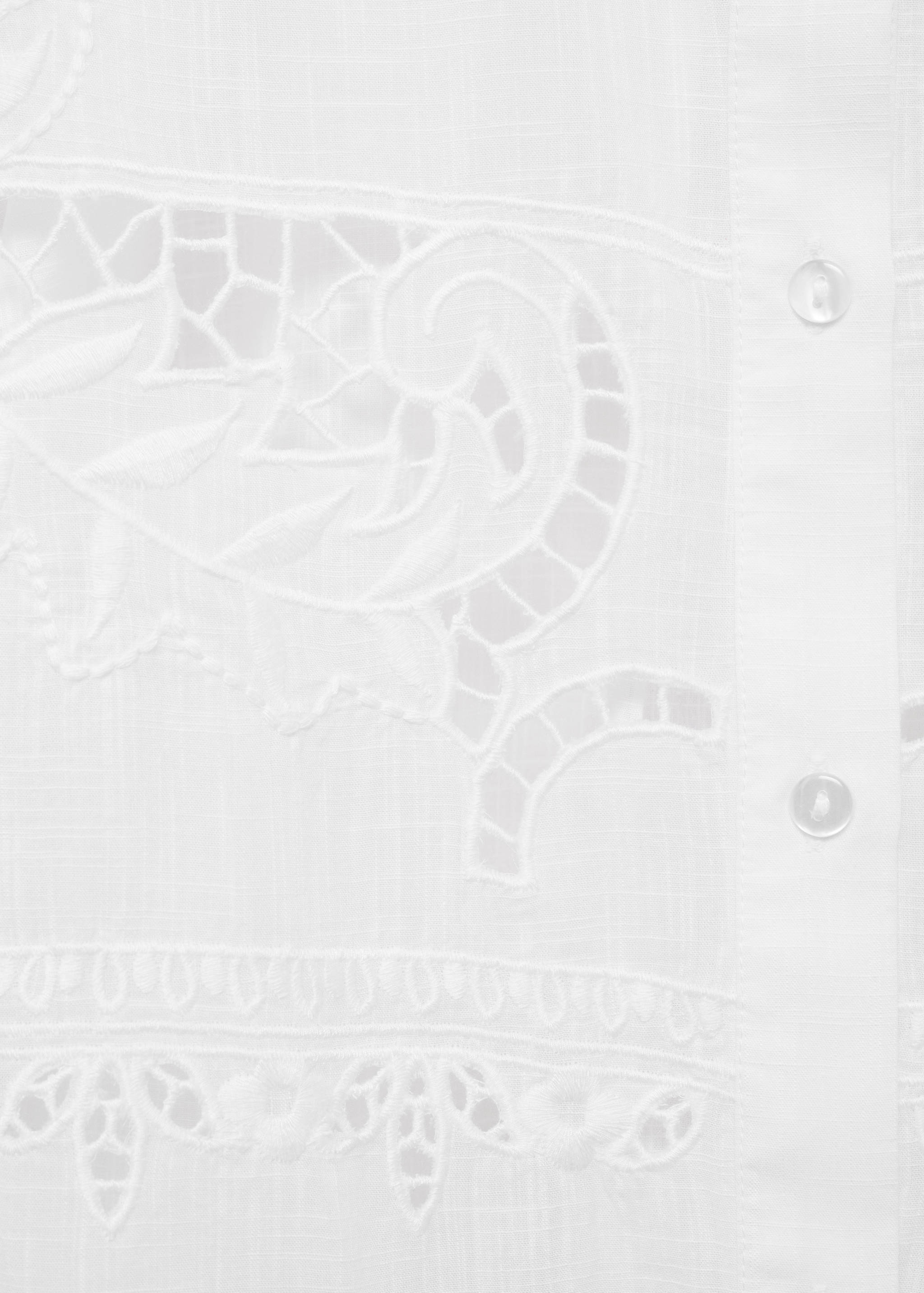 Camisa oversize bordada - Detalle del artículo 0