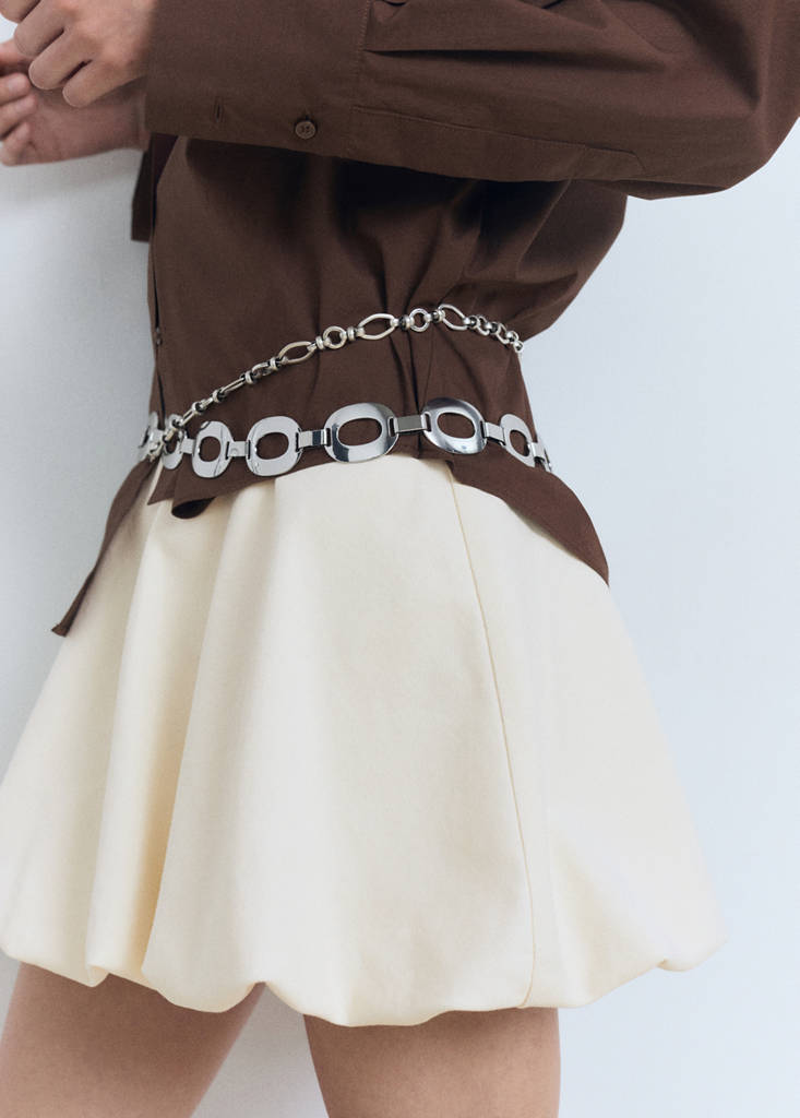 Mini balloon skirt — Off White