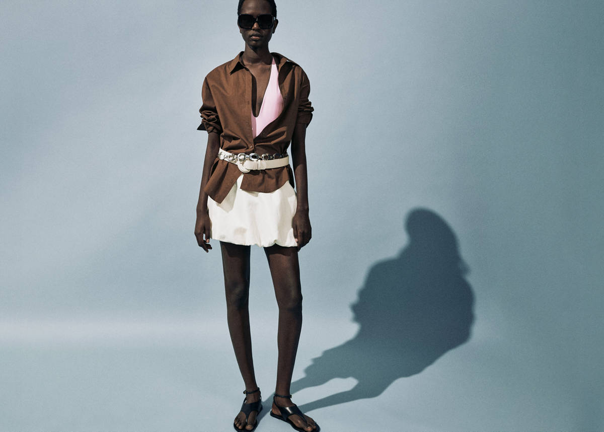 Mini balloon skirt — Off White
