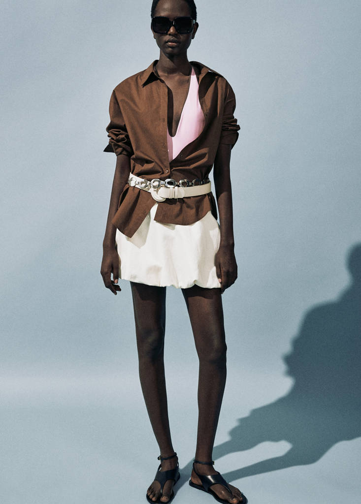 Mini balloon skirt — Off White
