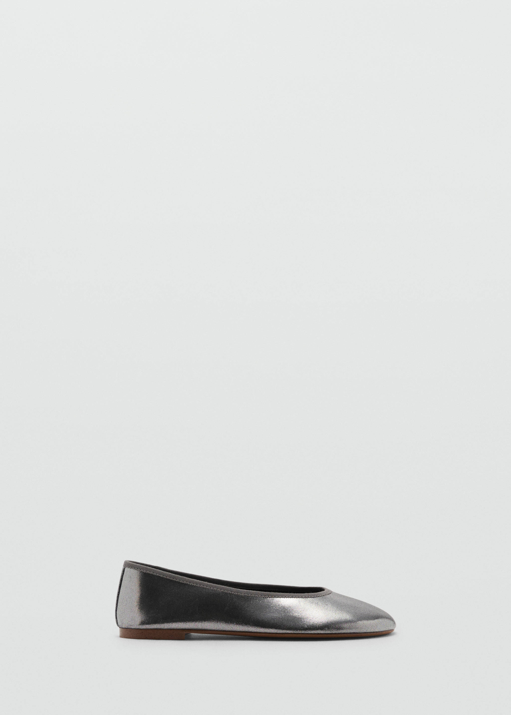 Metallic ballet flats - Article without model