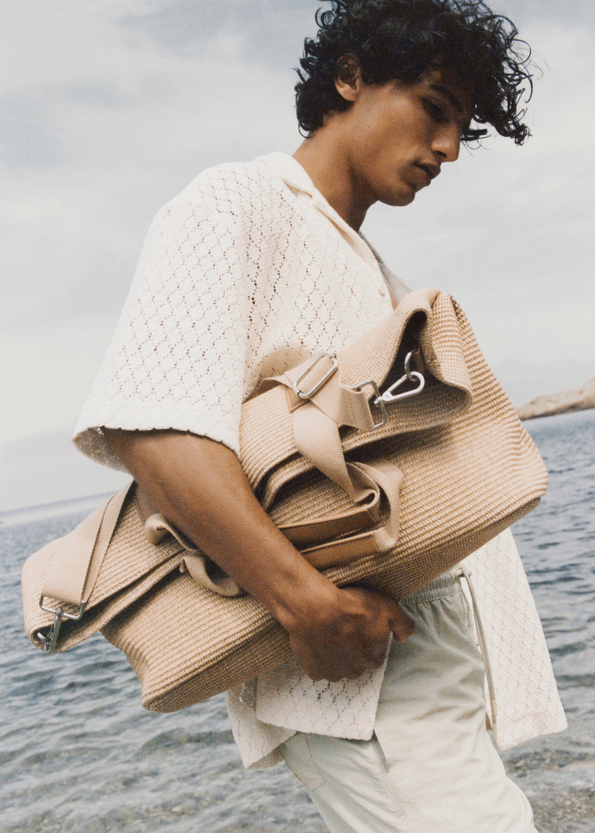 Sac tote raphia - Plan général