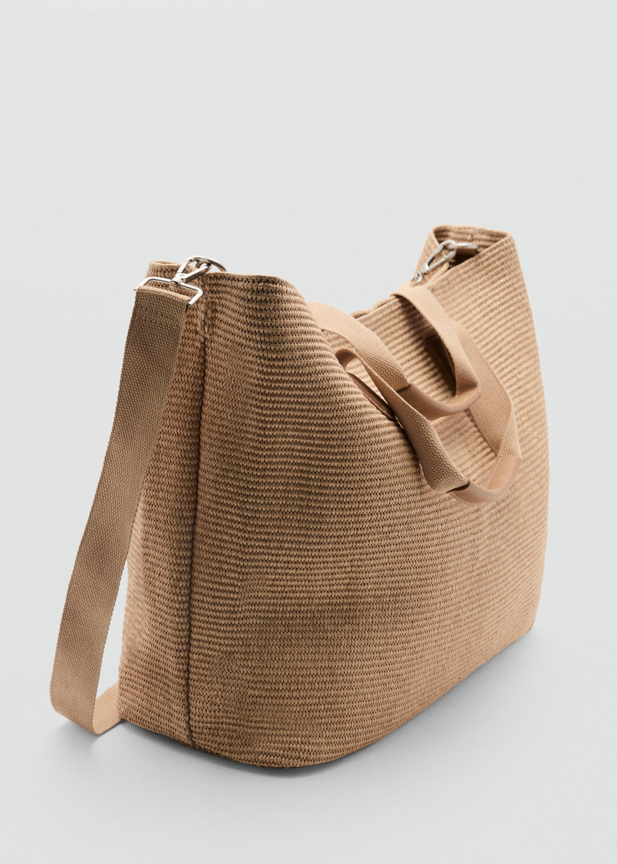 Sac tote raphia - Plan moyen
