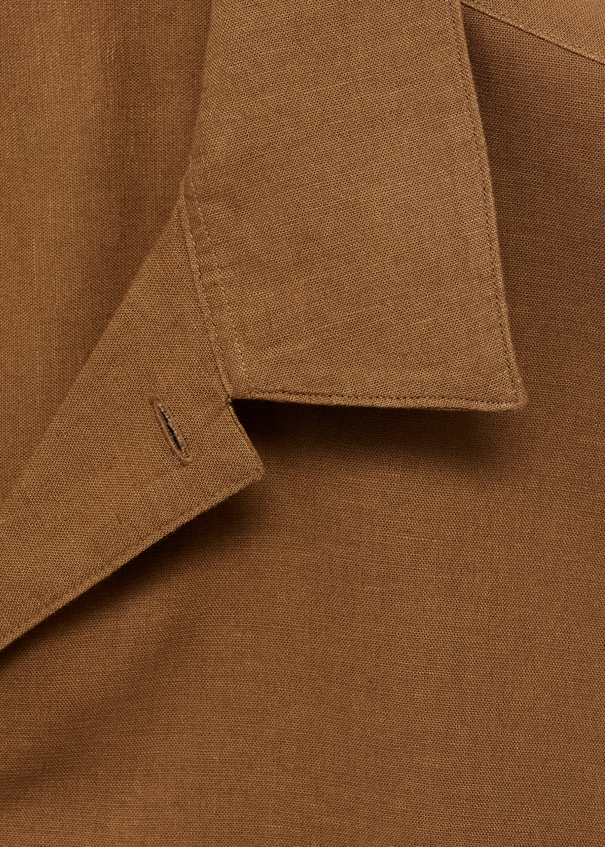 Camicia lino collo bowling tasche - Dettaglio dell'articolo 8