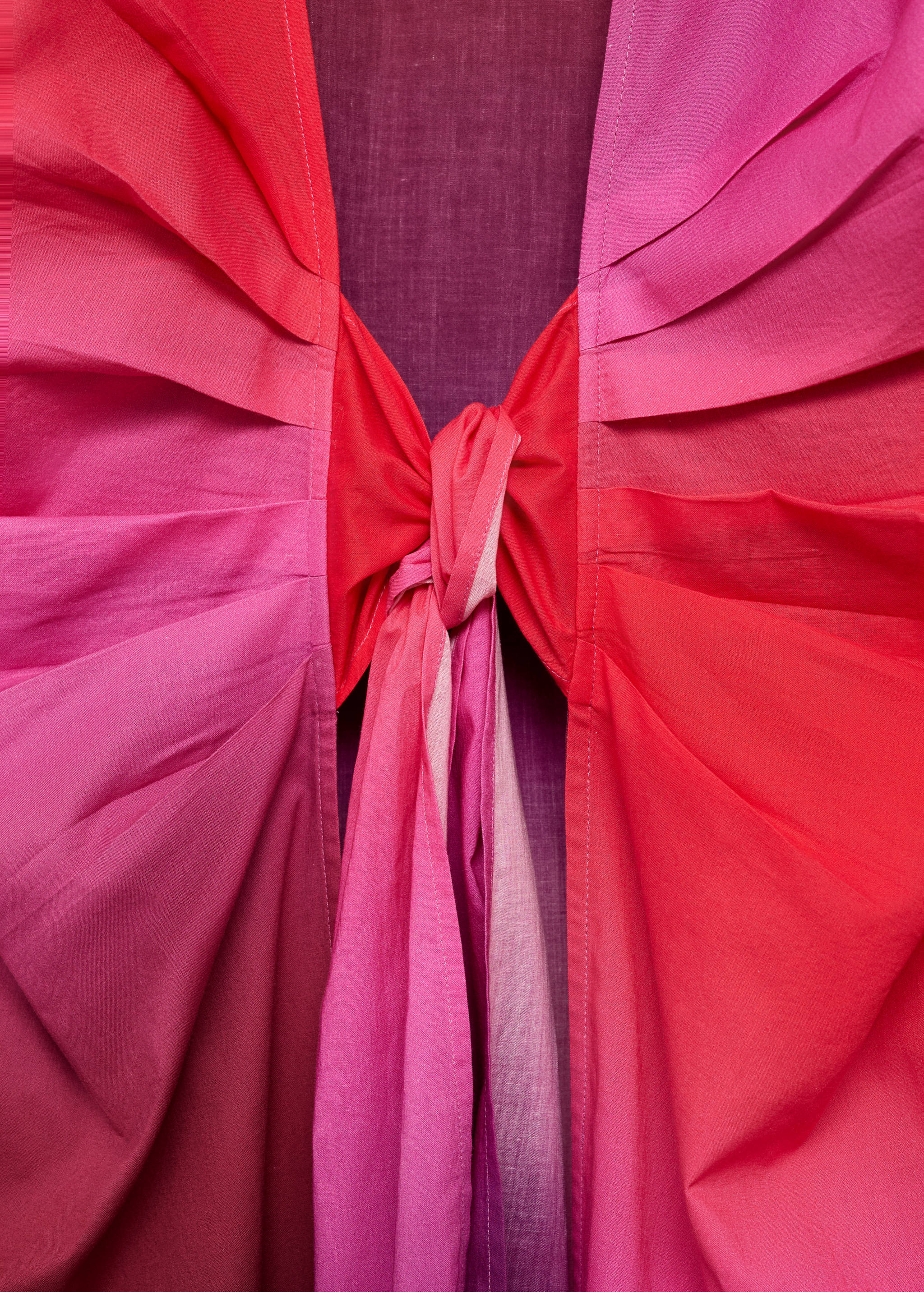 Vestido de algodão tie-dye - Pormenor do artigo 8