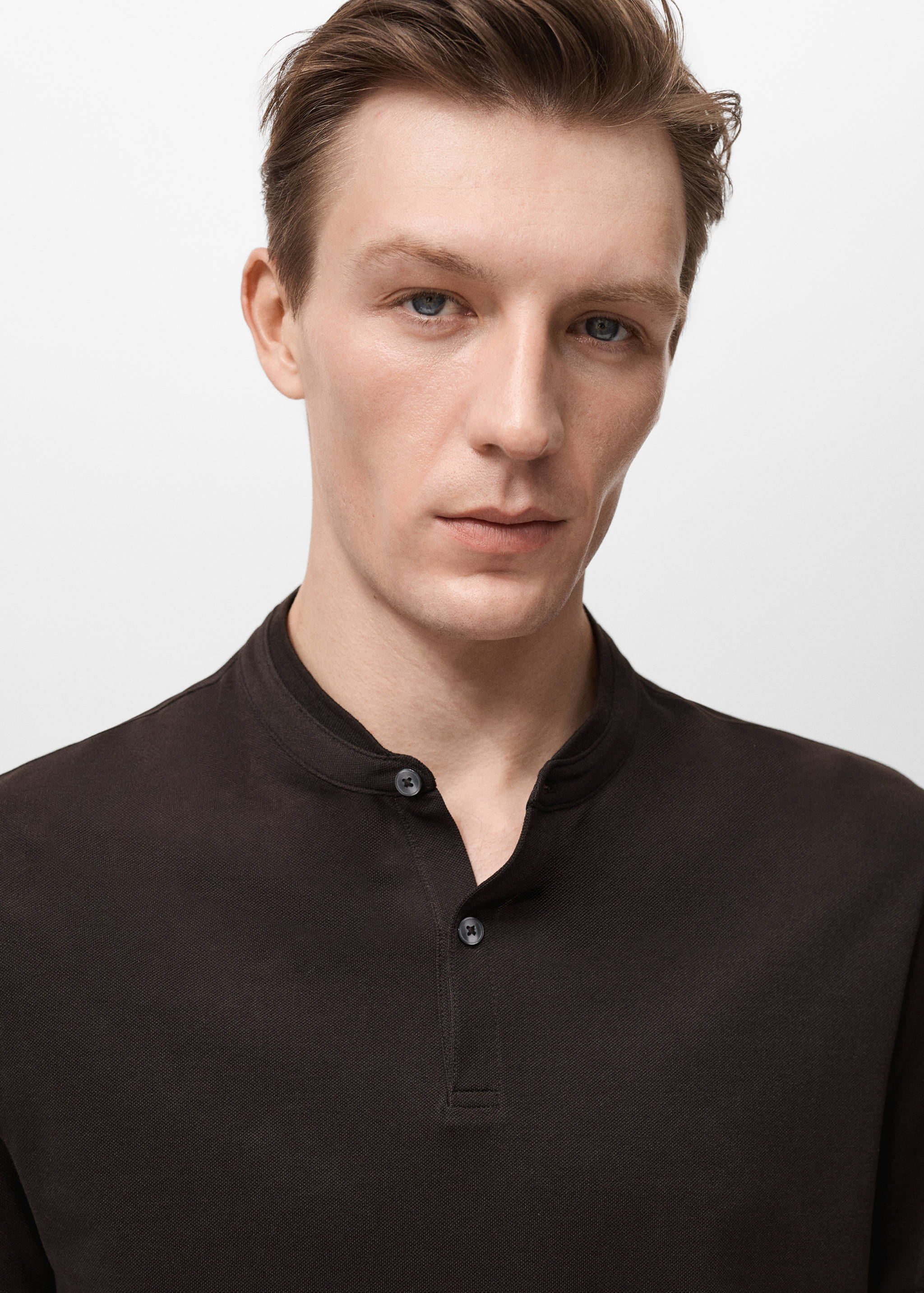 Polo algodón cuello mao - Detalle del artículo 1