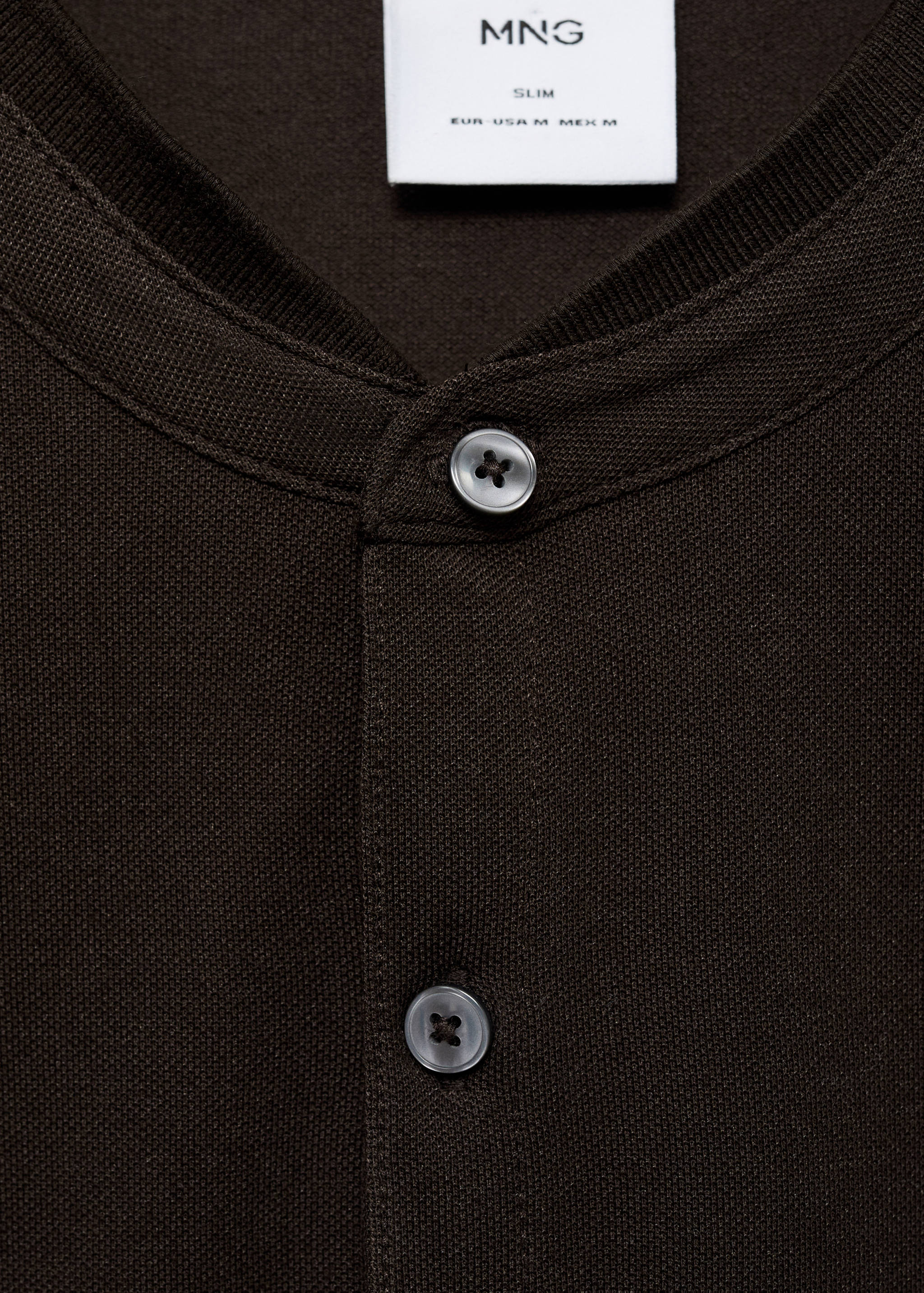 Polo algodón cuello mao - Detalle del artículo 8
