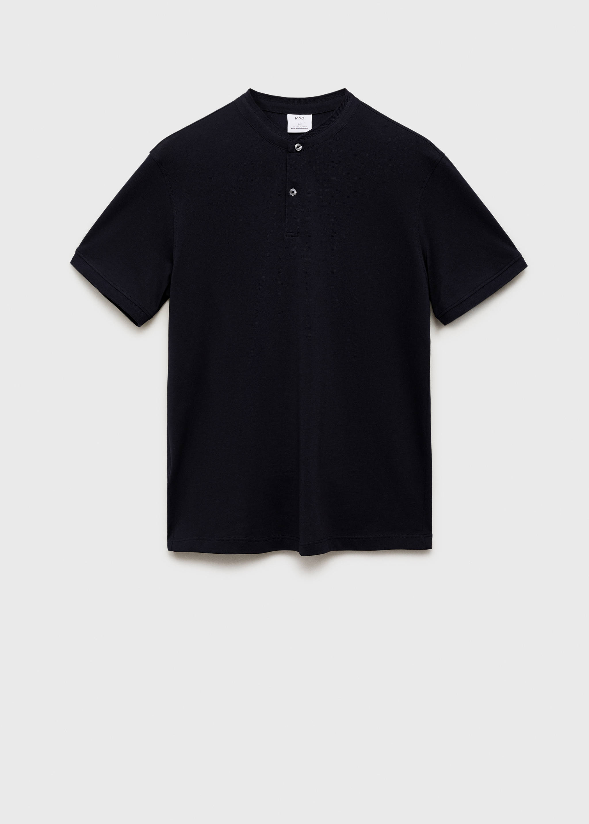 Mango Hakim yakalı pamuklu polo gömlek görsel 6
