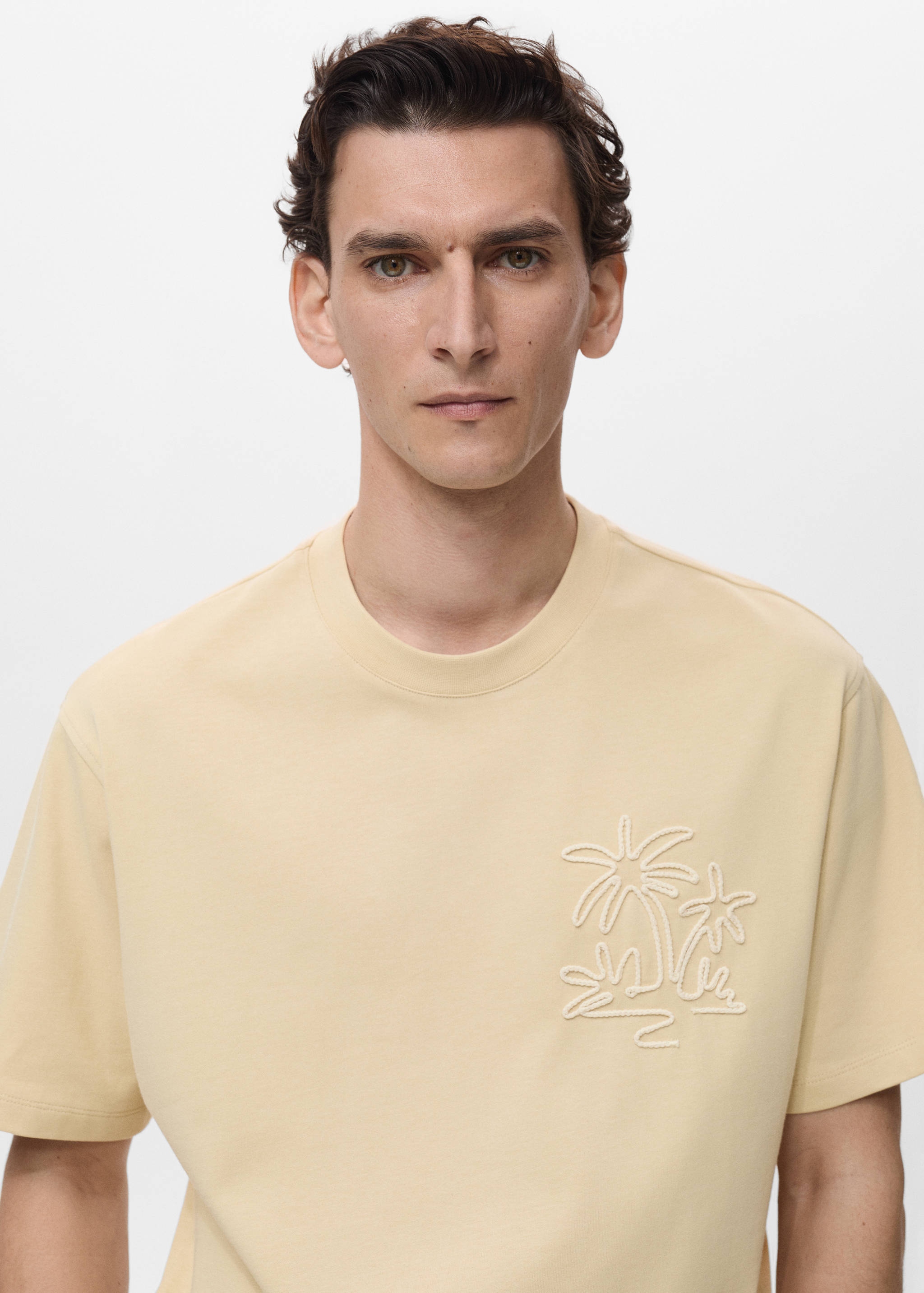 Relaxed fit cotton t-shirt - Details of the article 1
