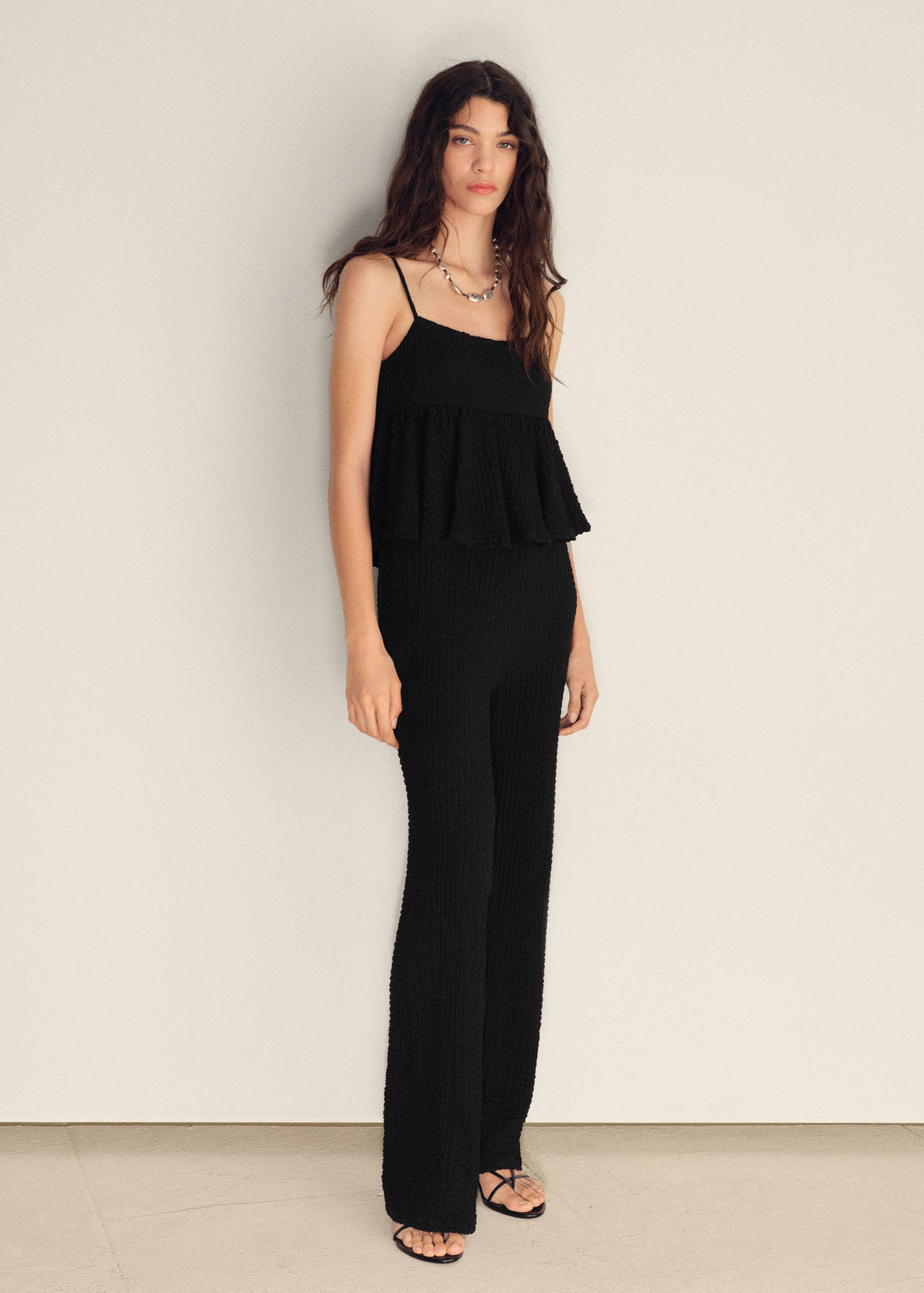 Strukturierte Hose - Allgemeine Ansicht