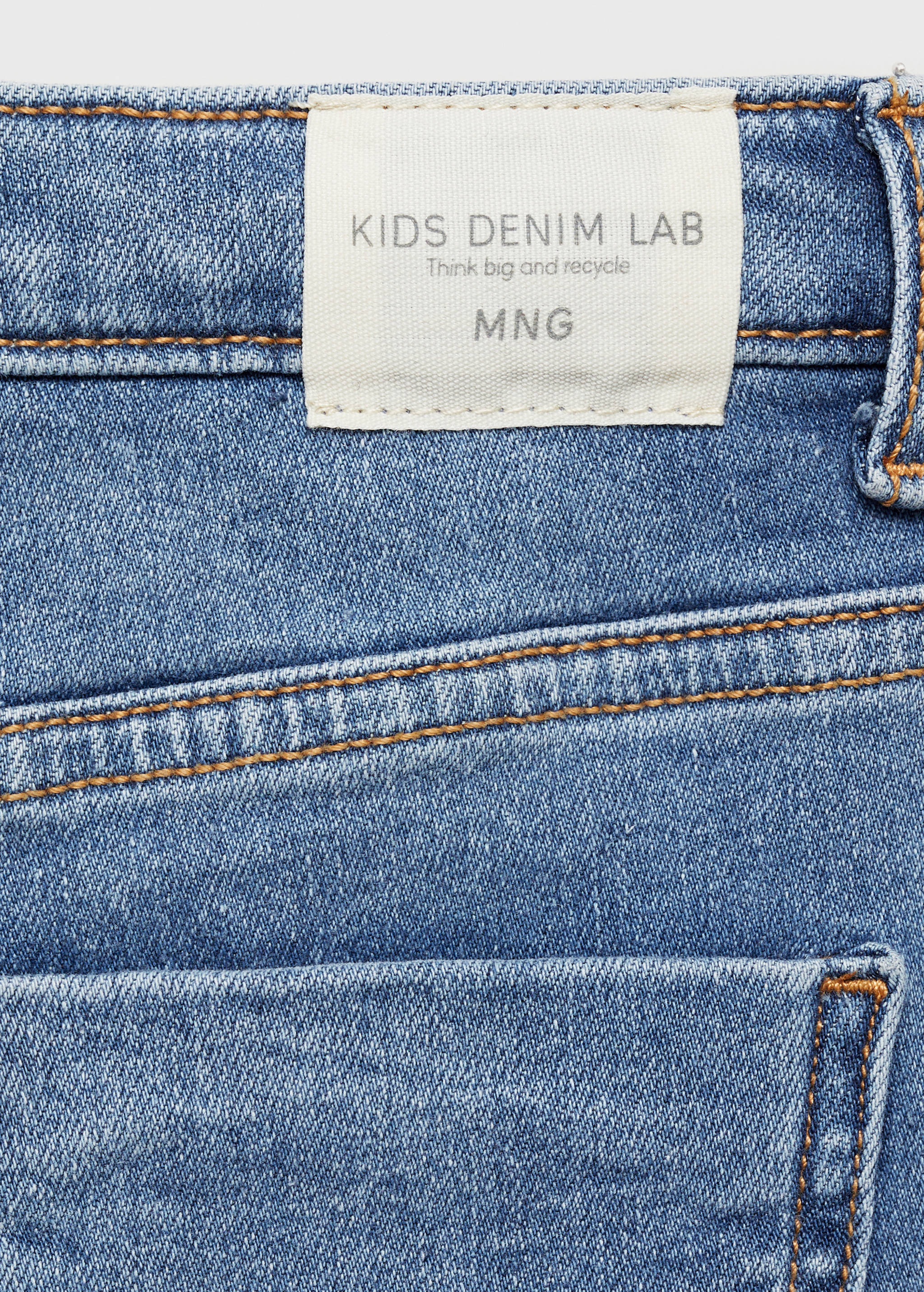 Jeans skinny bajo deshilachado - Detalle del artículo 8