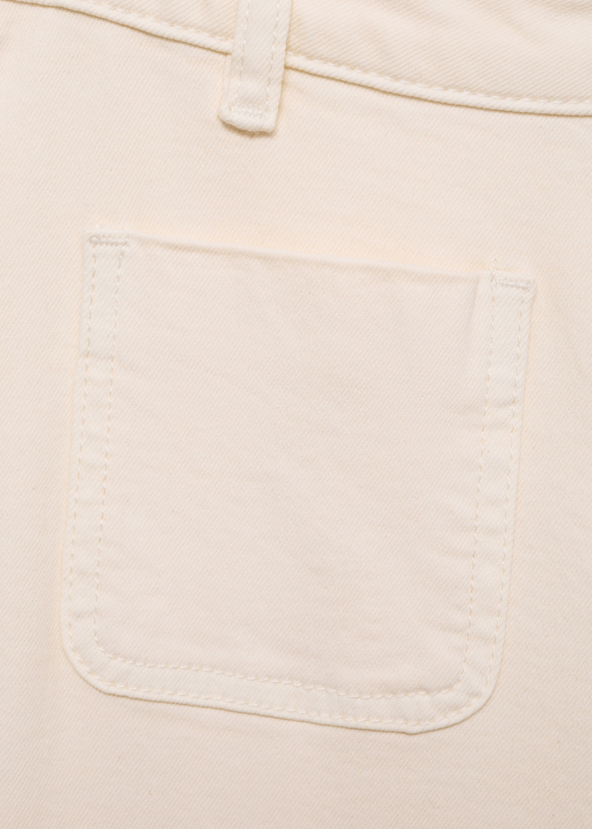 Jeans à boca de sino com bolso - Pormenor do artigo 0