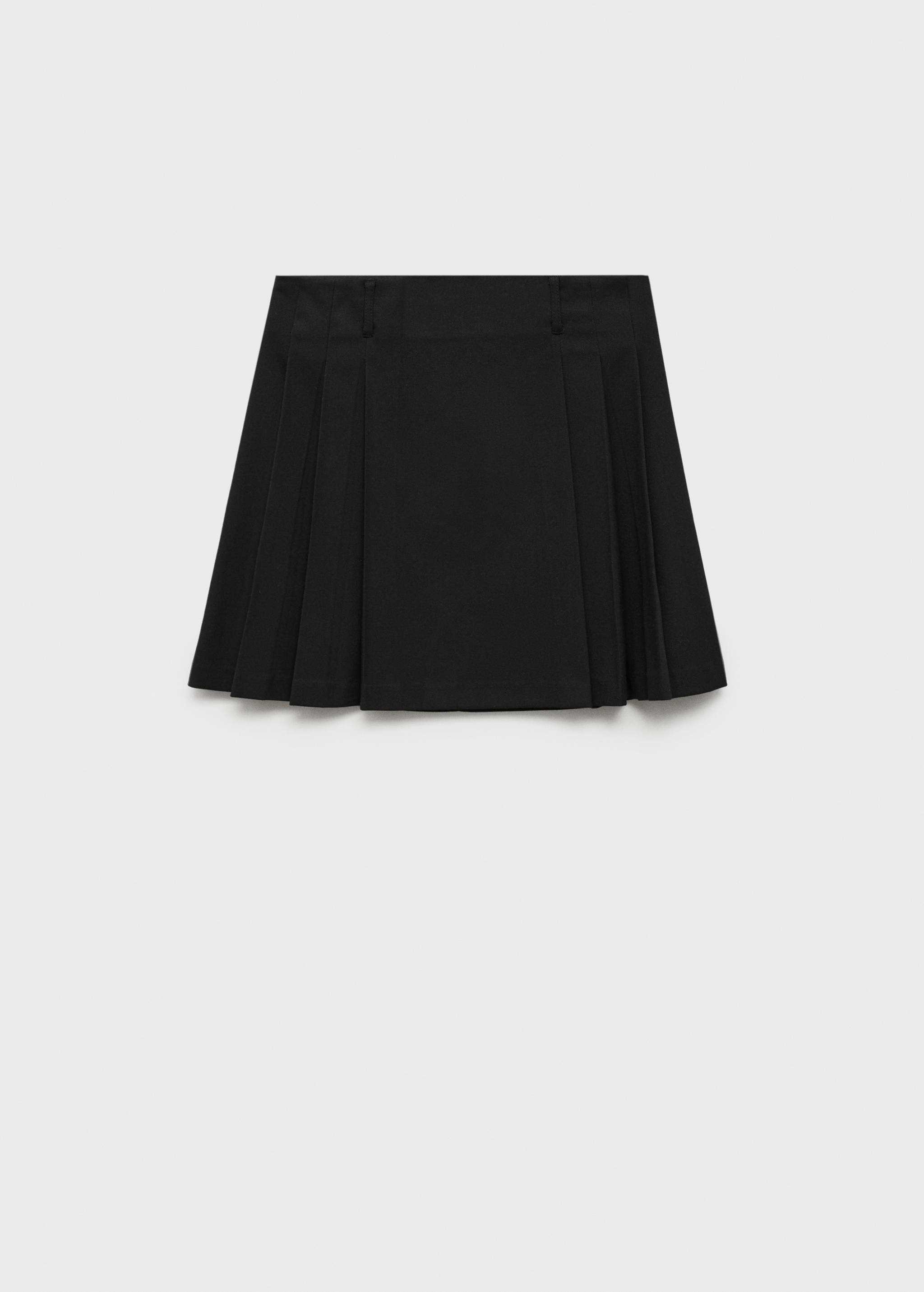 Pleated mini-skirt - Article without model