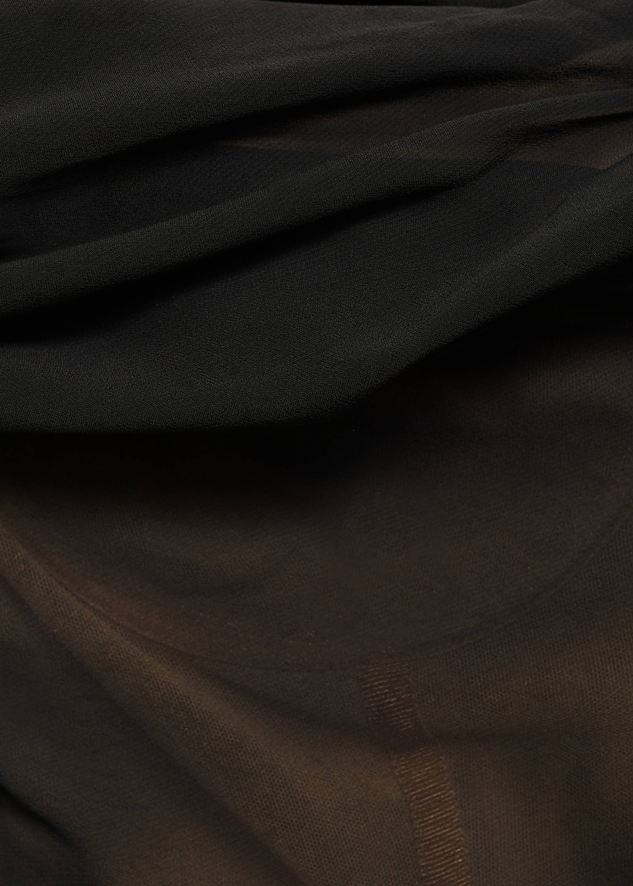 Haljina od tila s korzetom otvorenih ramena - Detalji artikla 0