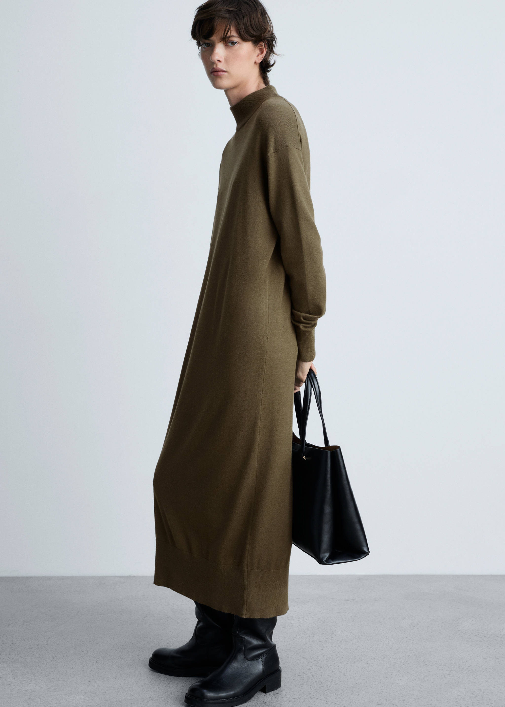 Robe maille col montant - Détail de l'article 2