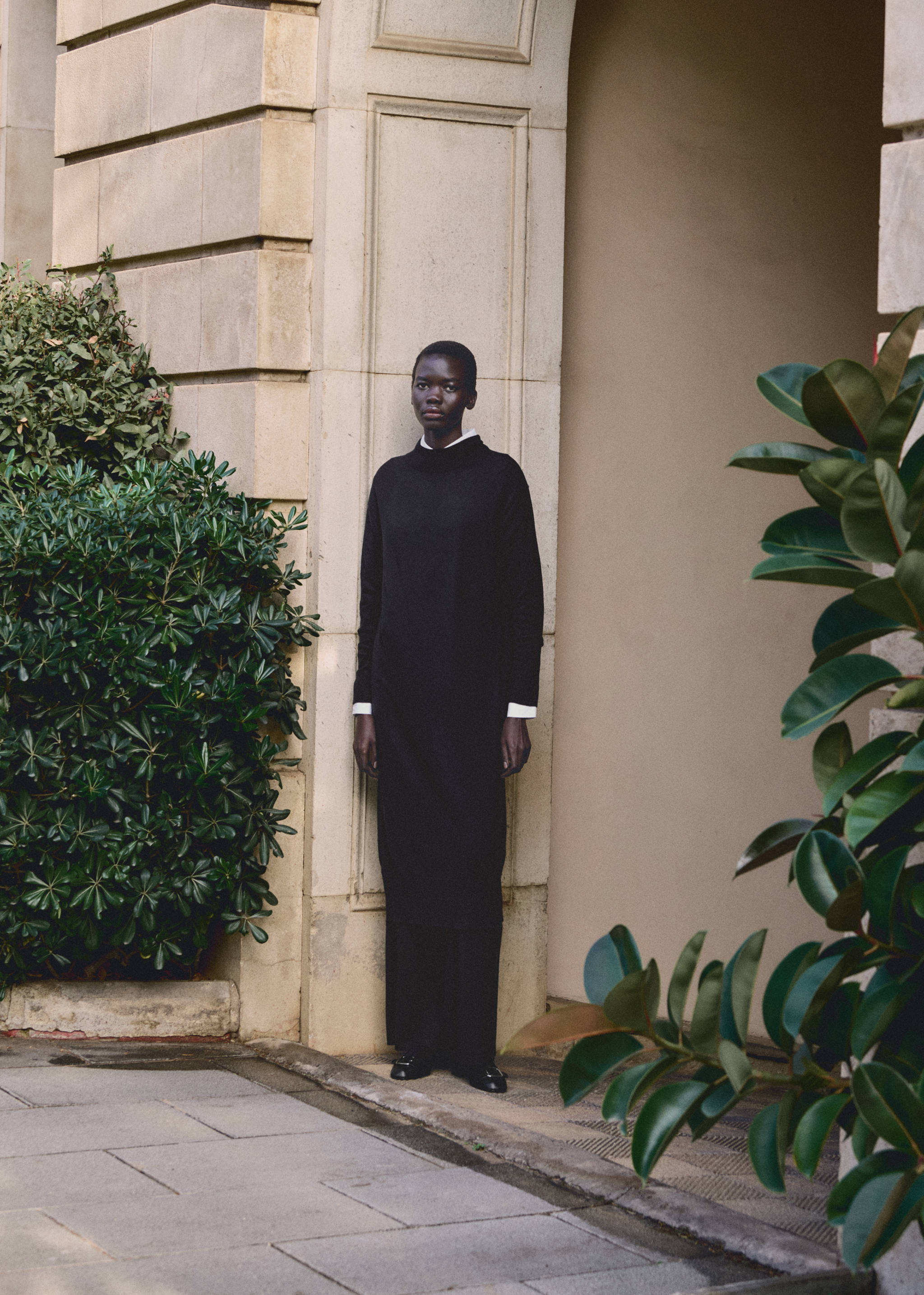 Strickkleid mit halbhohem Kragen - Detail des Artikels 6