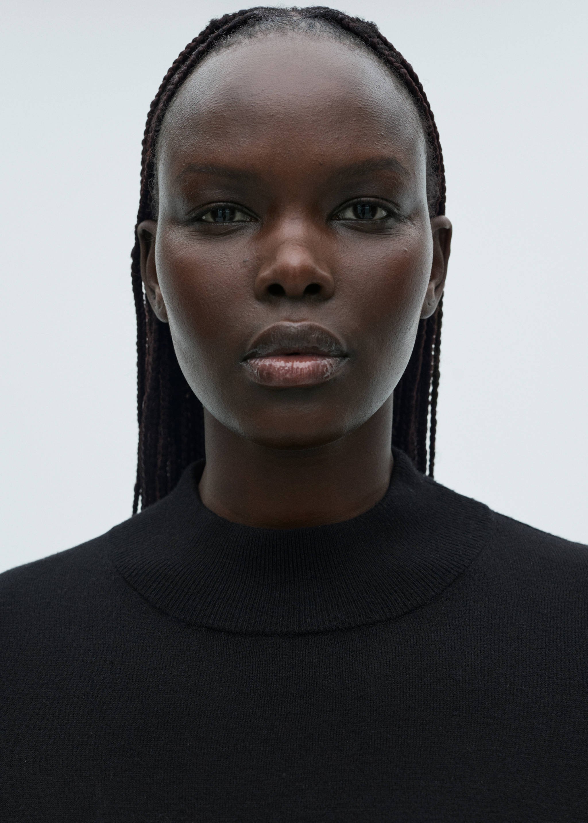 Strickkleid mit halbhohem Kragen - Detail des Artikels 4