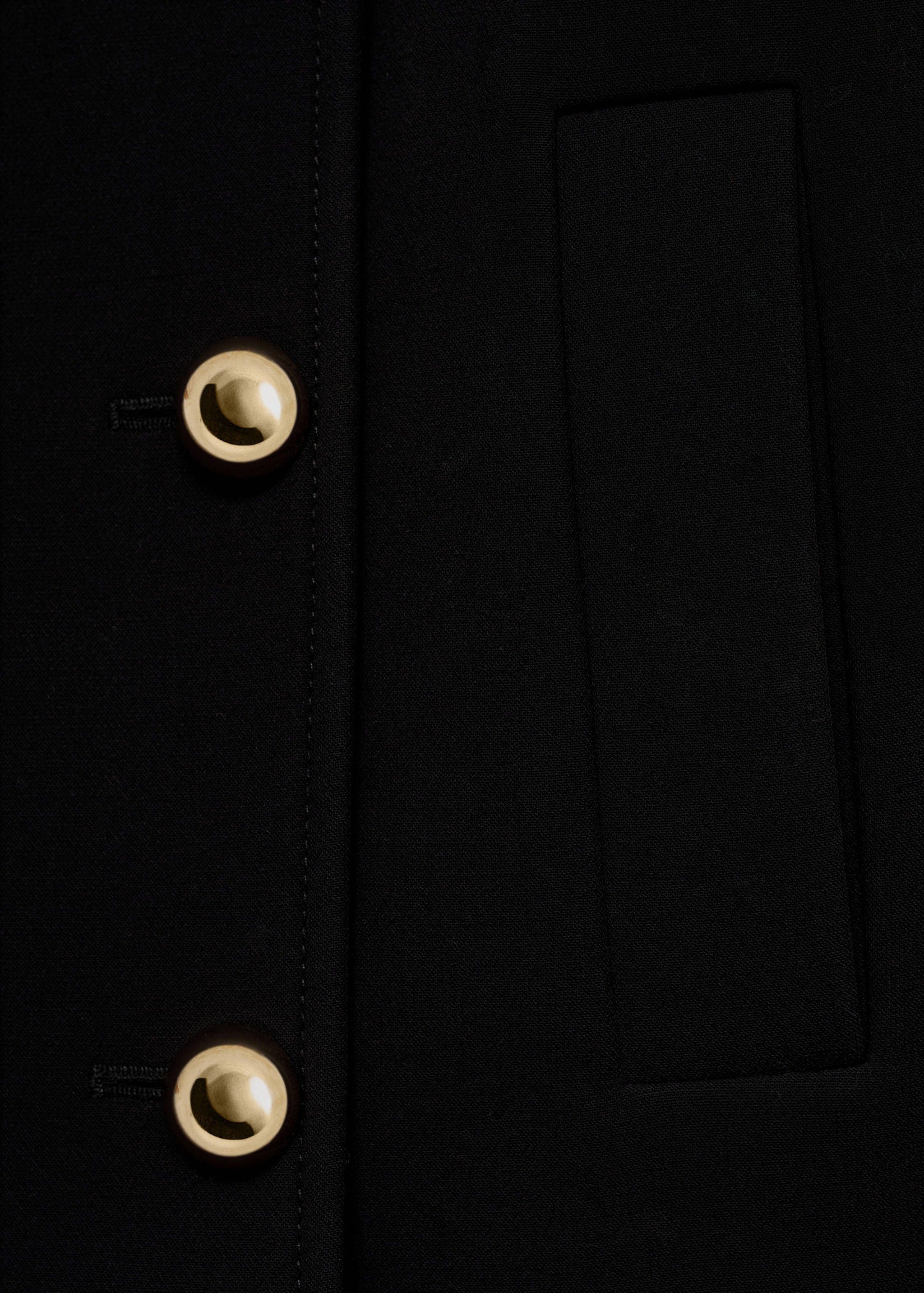 Double-breasted jacket with lapels - Details of the article 0