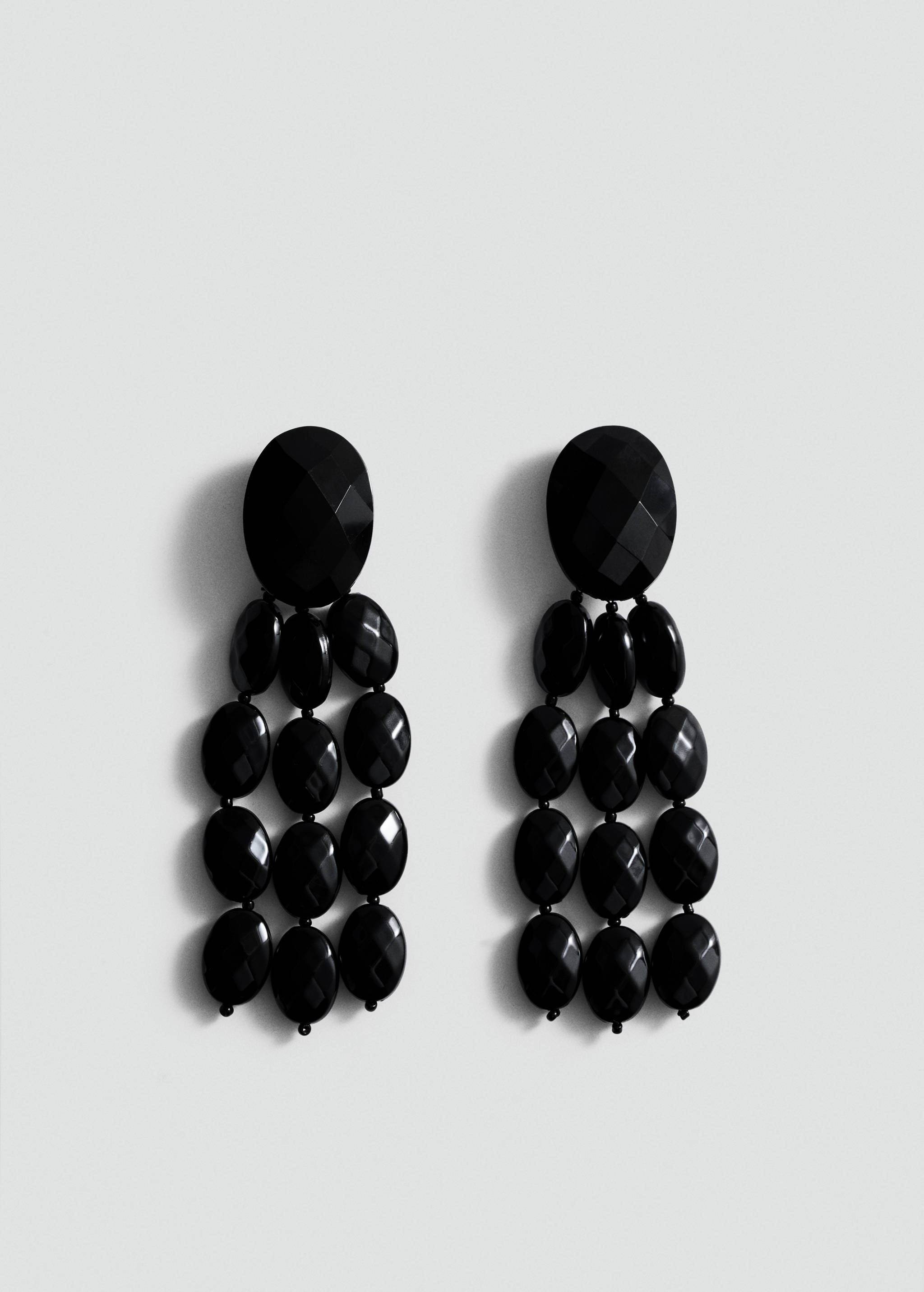 Beaded cascade earrings - Article without model