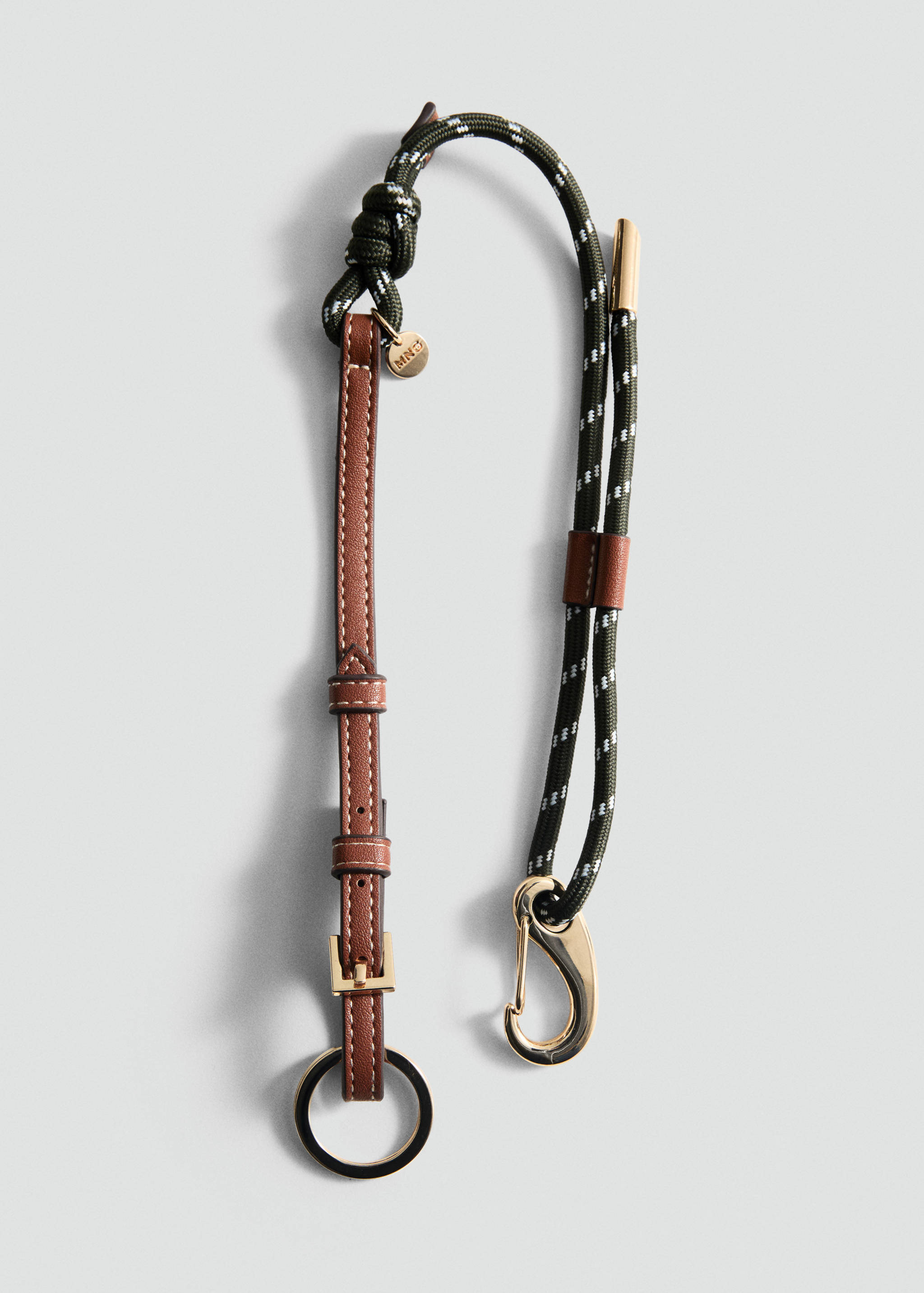 Carabiner keyring with combination - Article without model