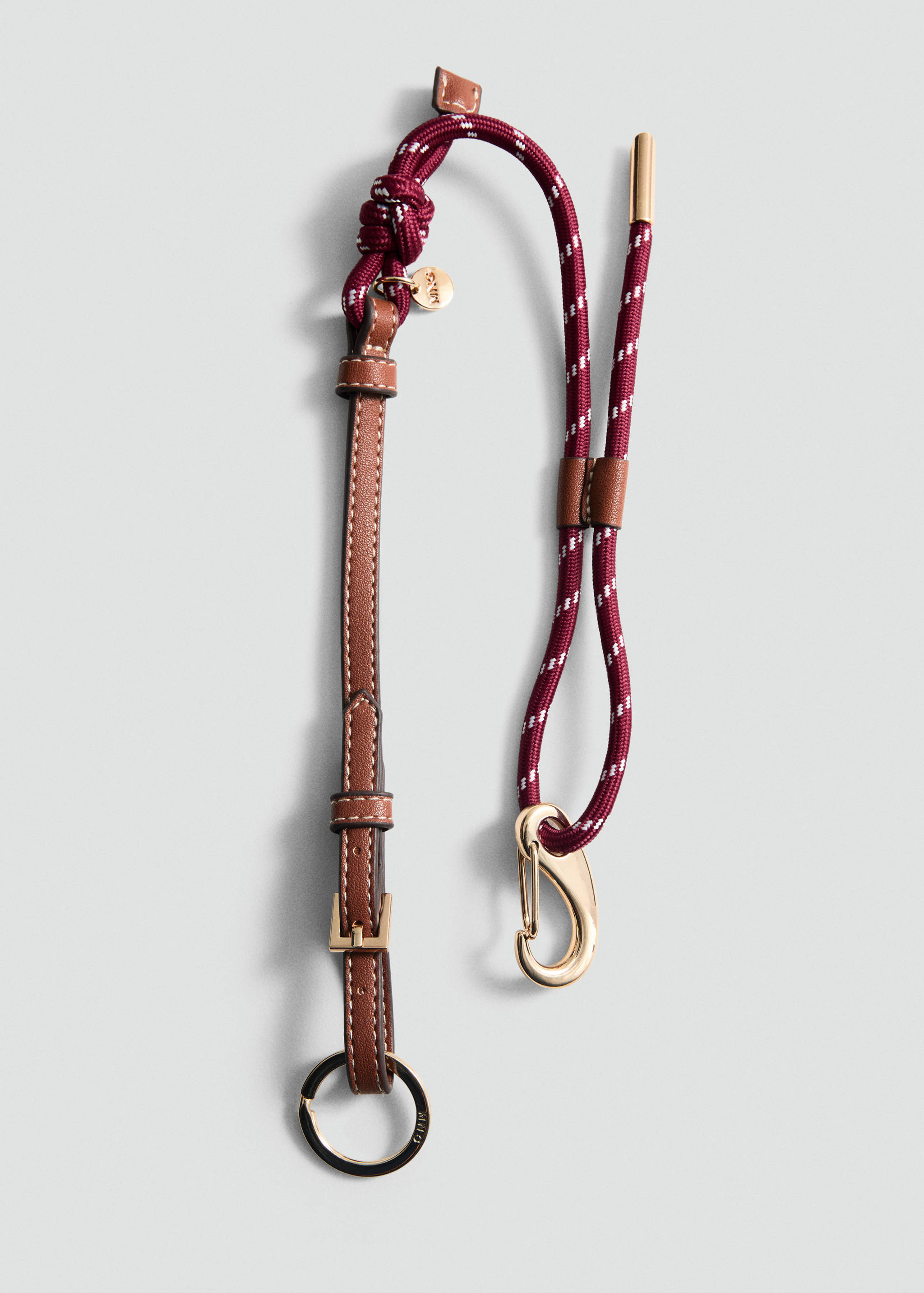 Carabiner keyring with combination - Article without model