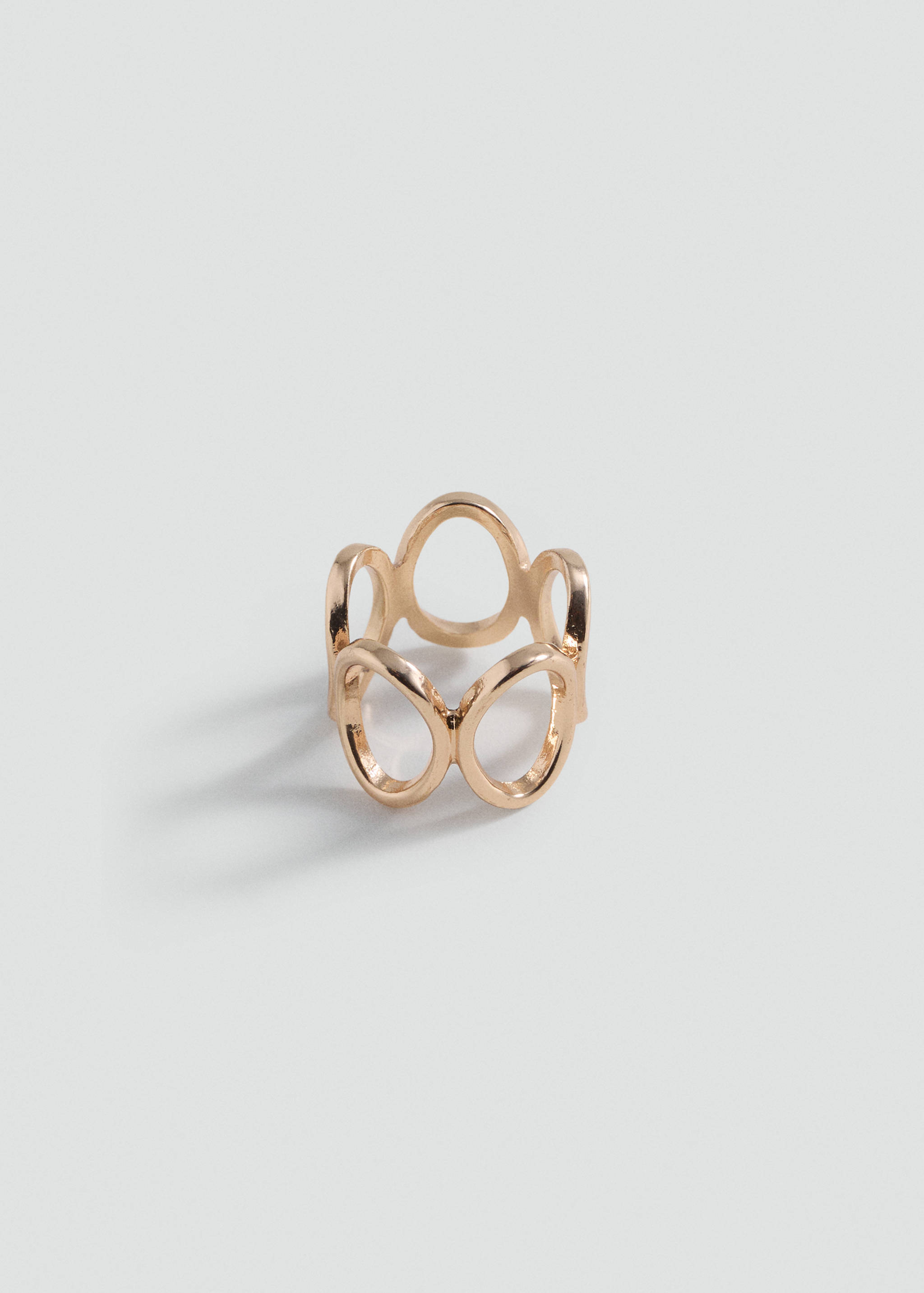Bague rigide cercles - Article sans modèle