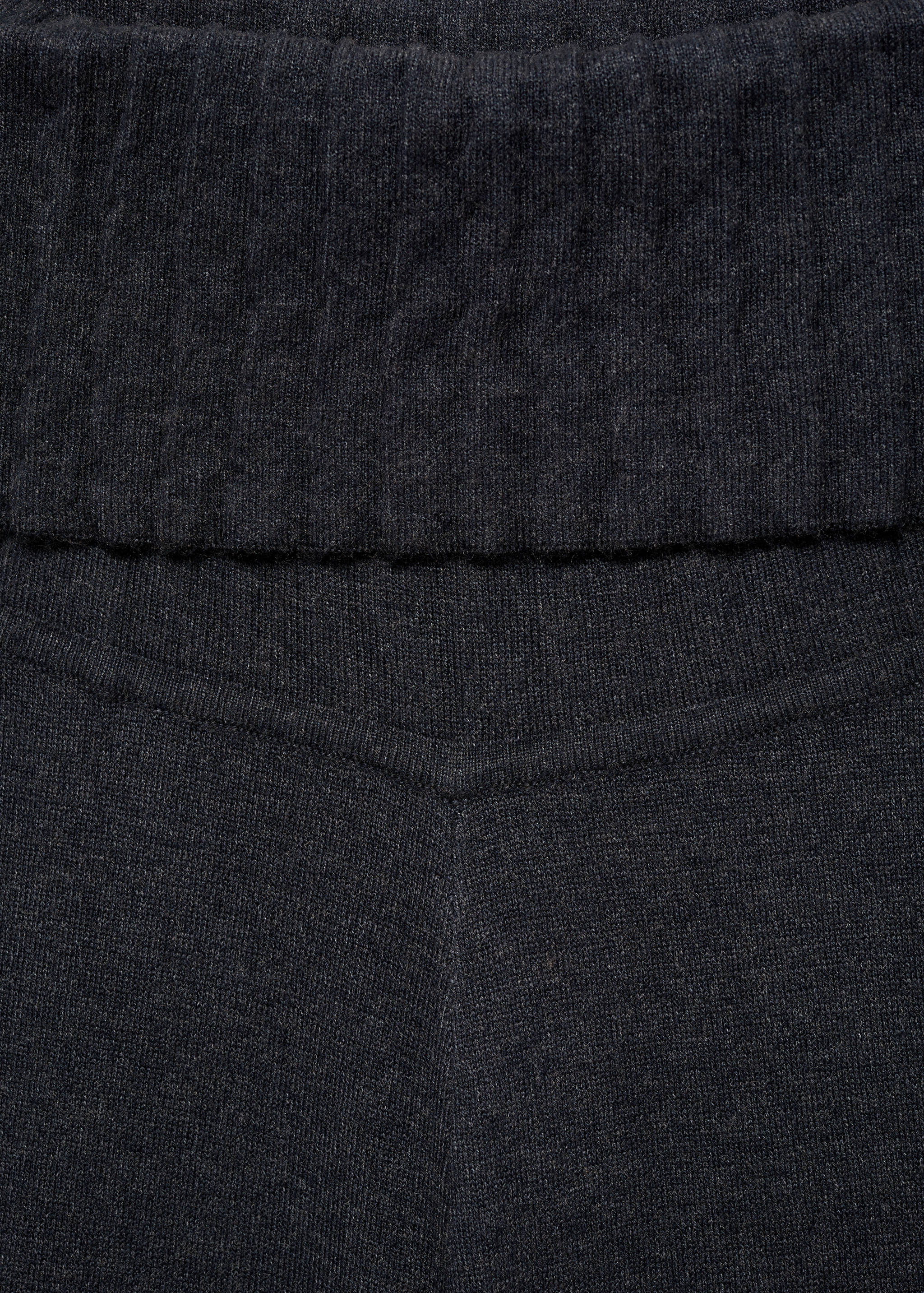 Wide leg knitted maternity trousers - Details of the article 8