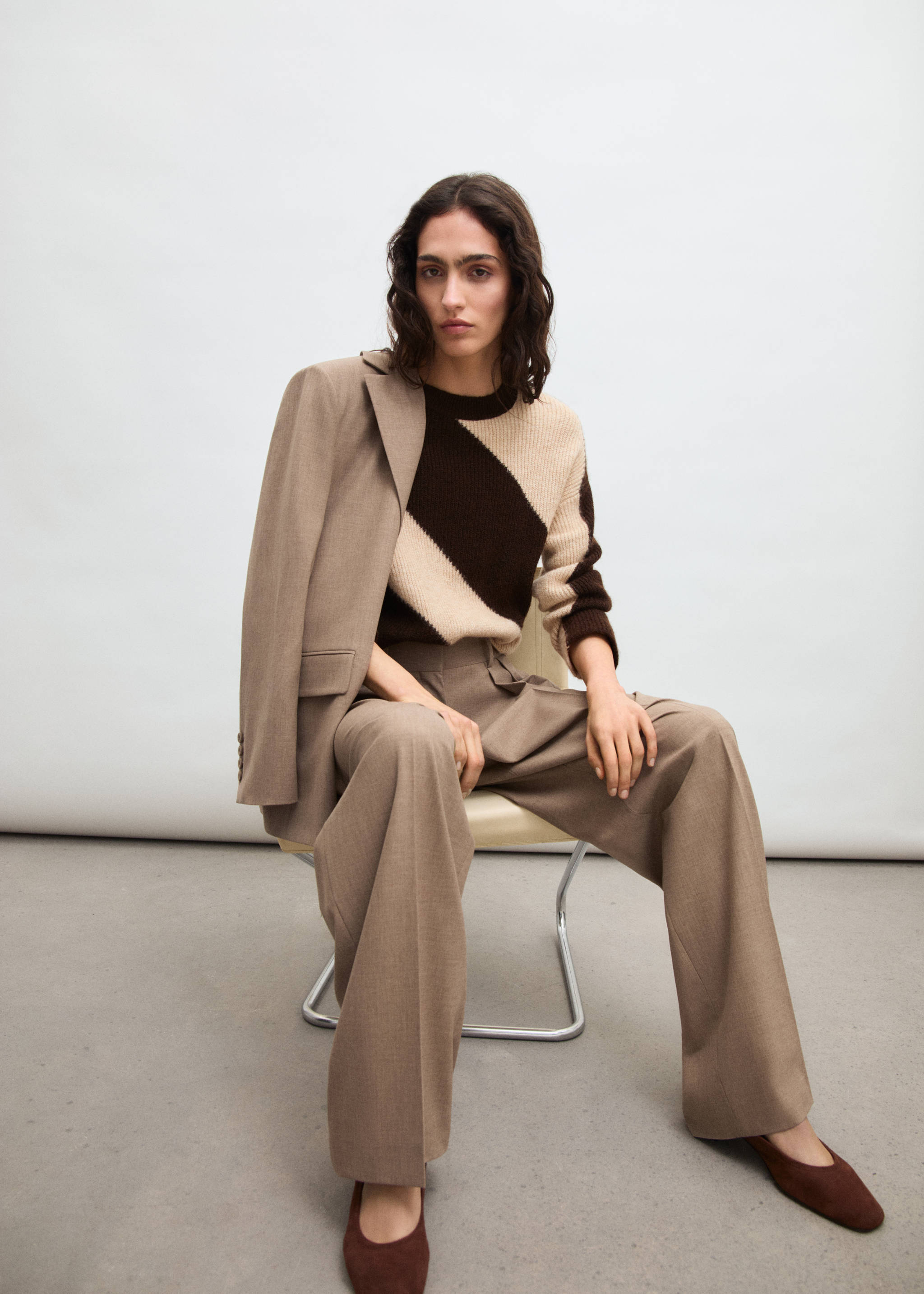 Pull-over en maille à rayures - Détail de l'article 6