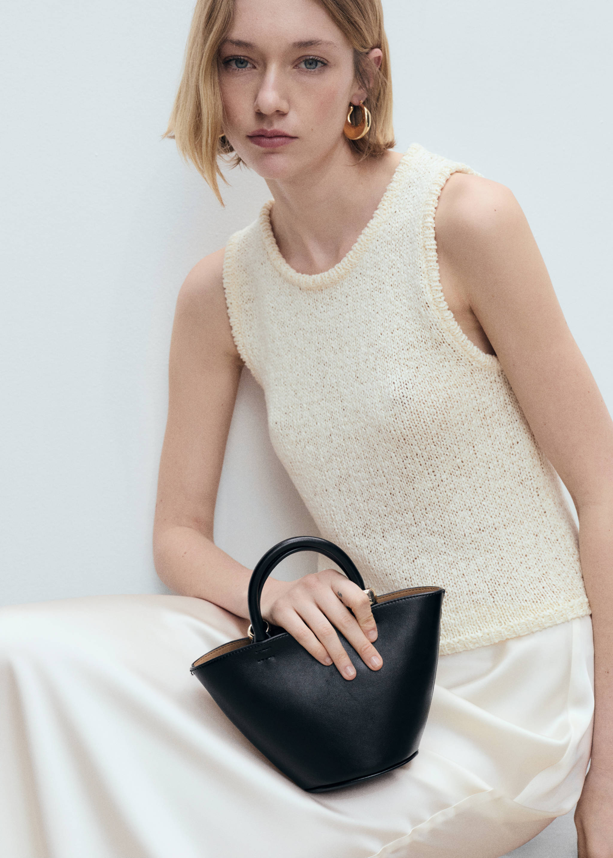 Jupe midi satinée - Détail de l'article 2