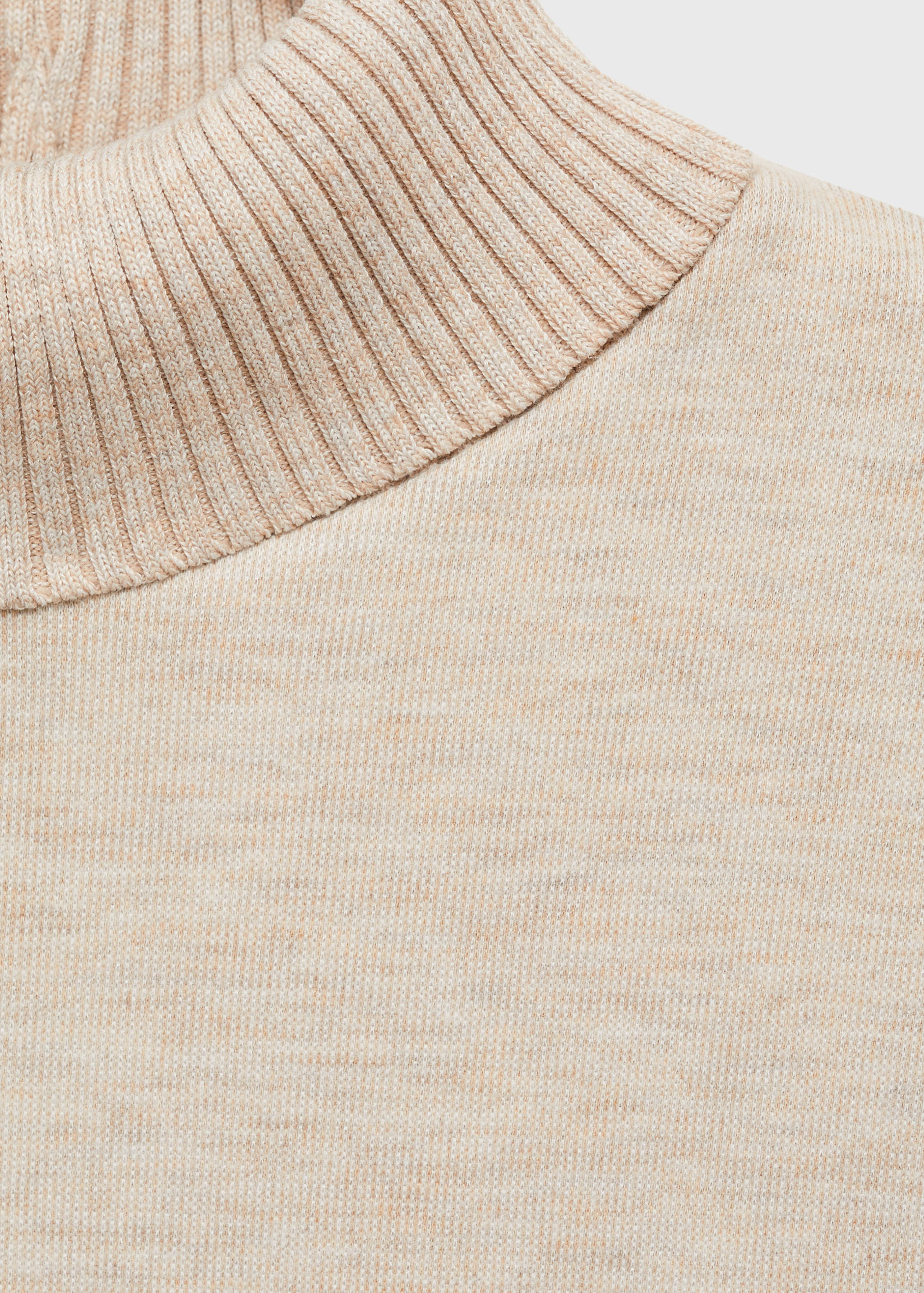Turtleneck knitted top - Details of the article 8