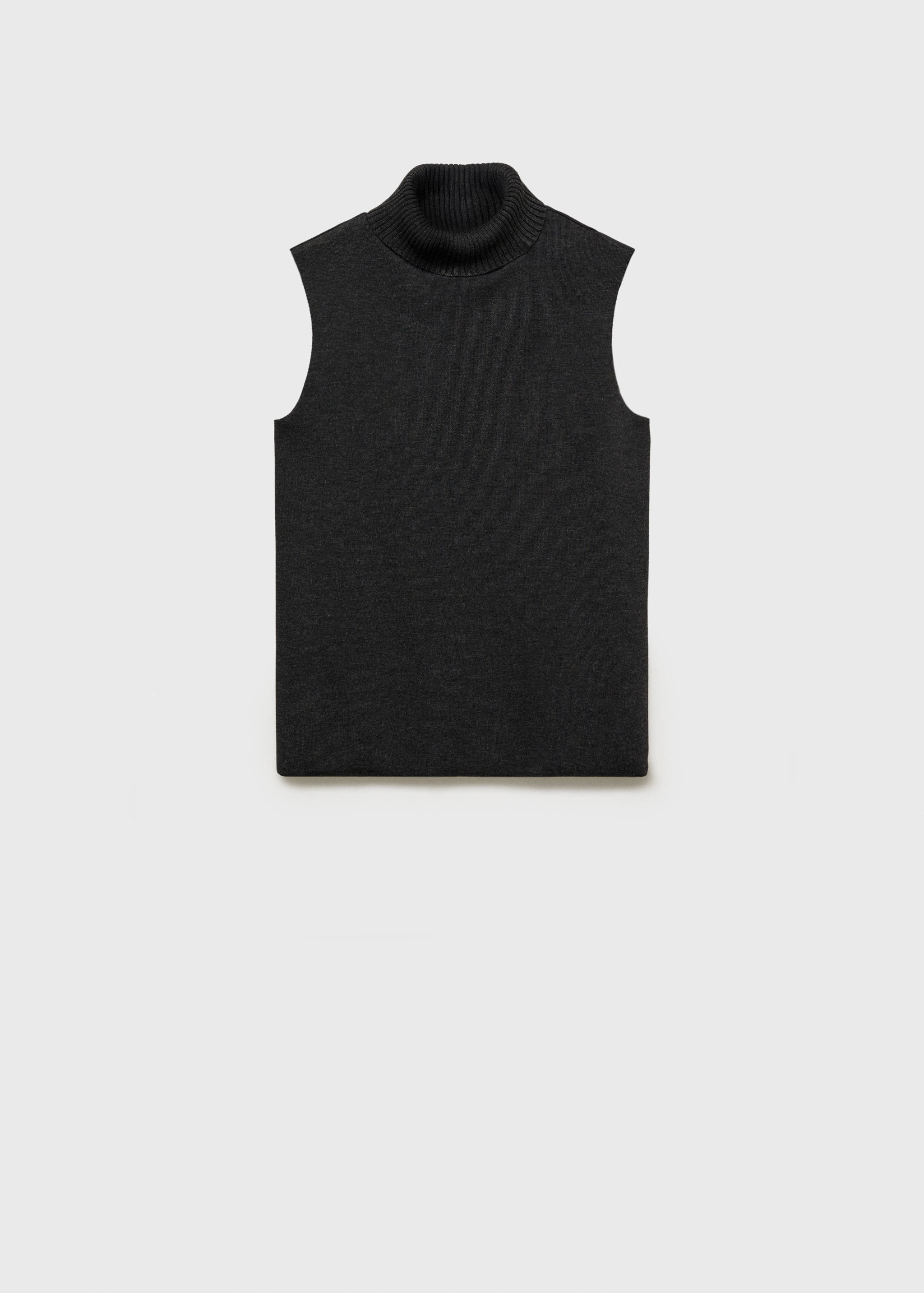 Turtleneck knitted top - Article without model