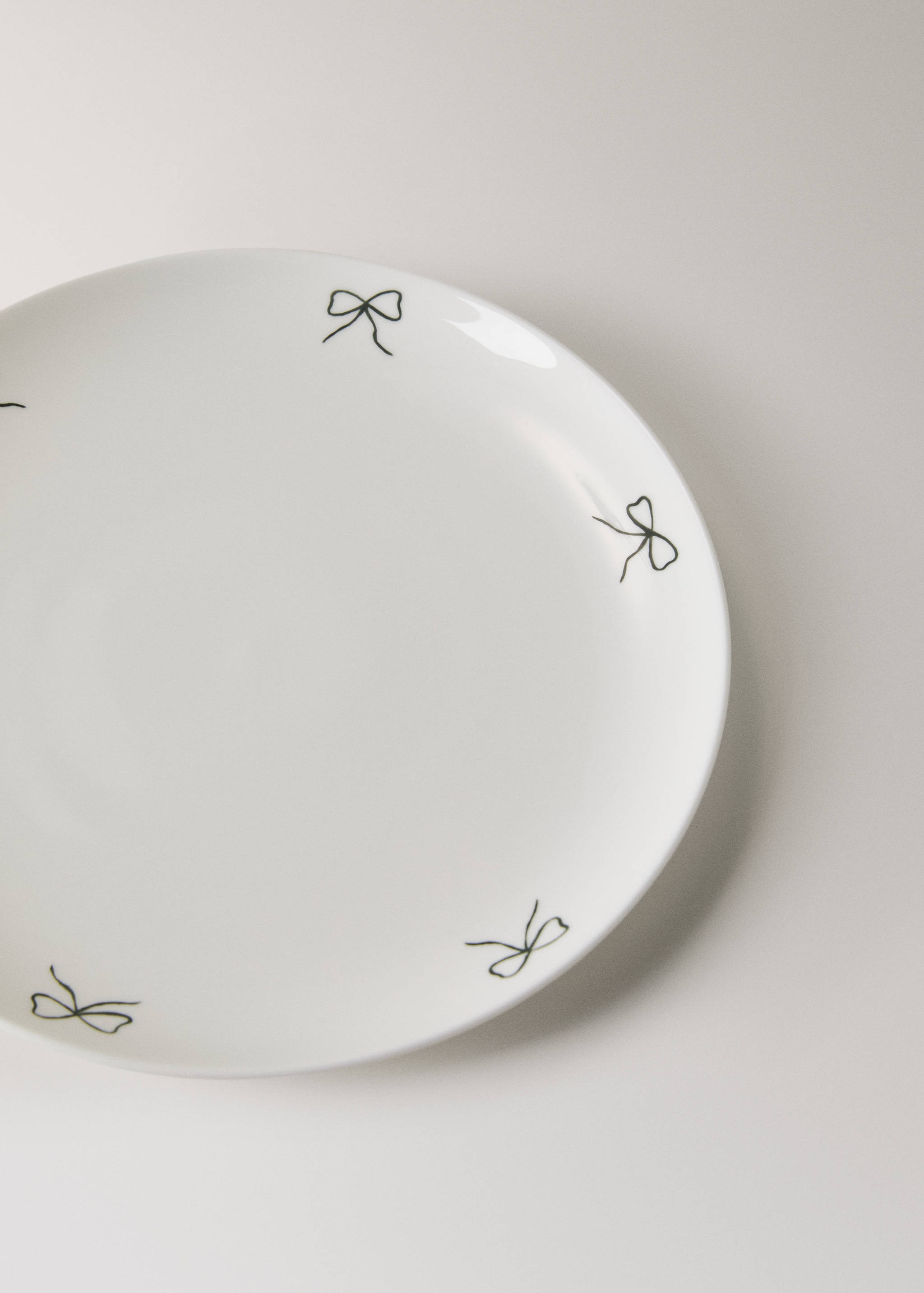 Assiette plate porcelaine bone china - Détail de l'article 1