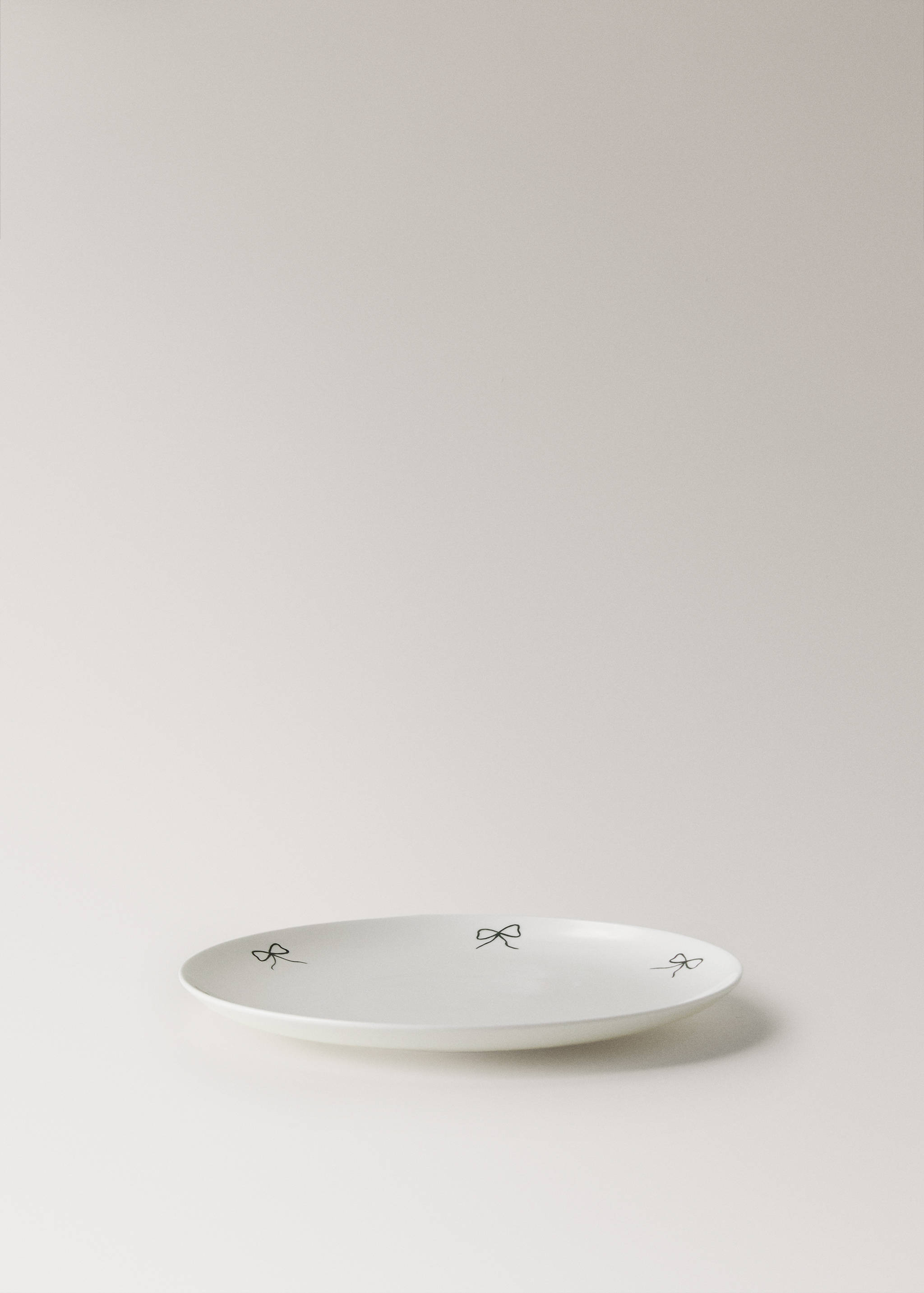 Assiette plate porcelaine bone china - Détail de l'article 2