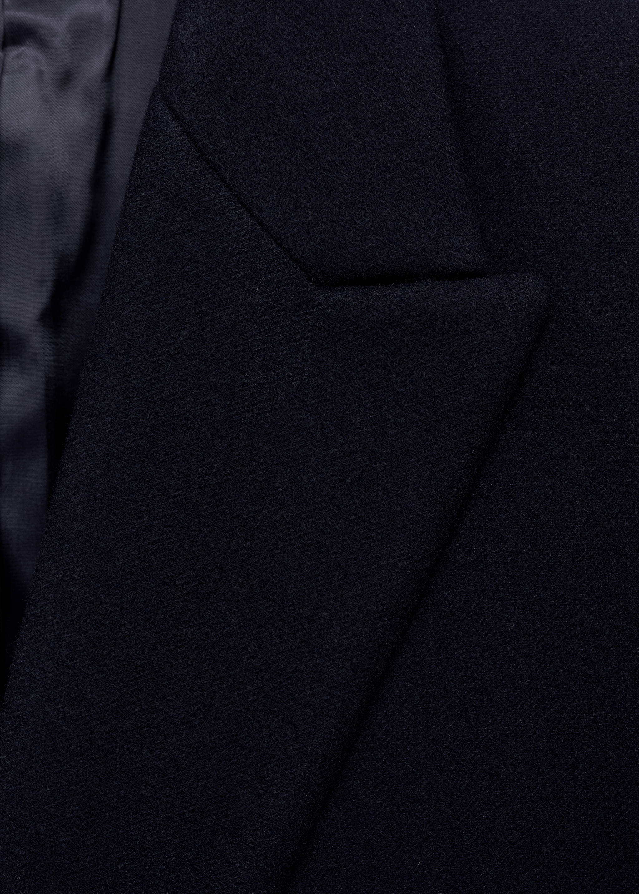 Relaxed-fit long wool coat - Details of the article 8