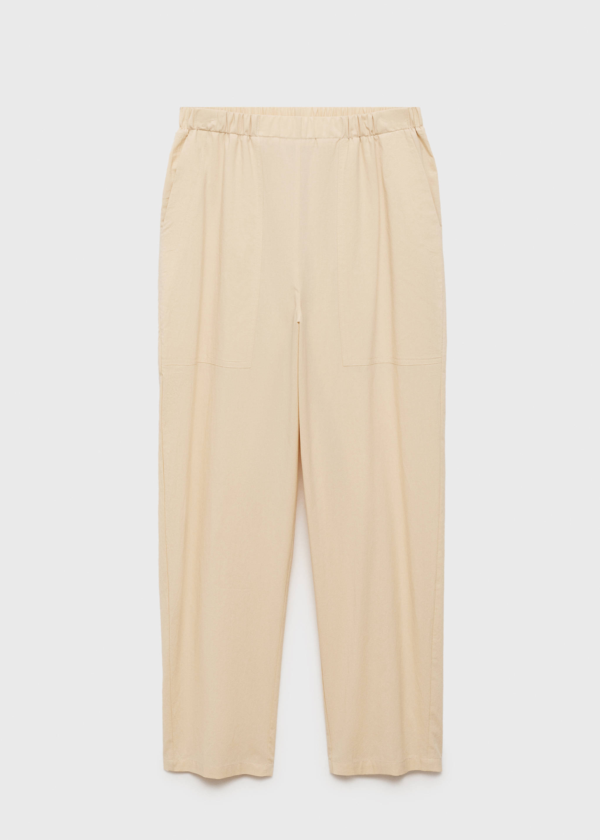 Cotton crop trousers - Article without model
