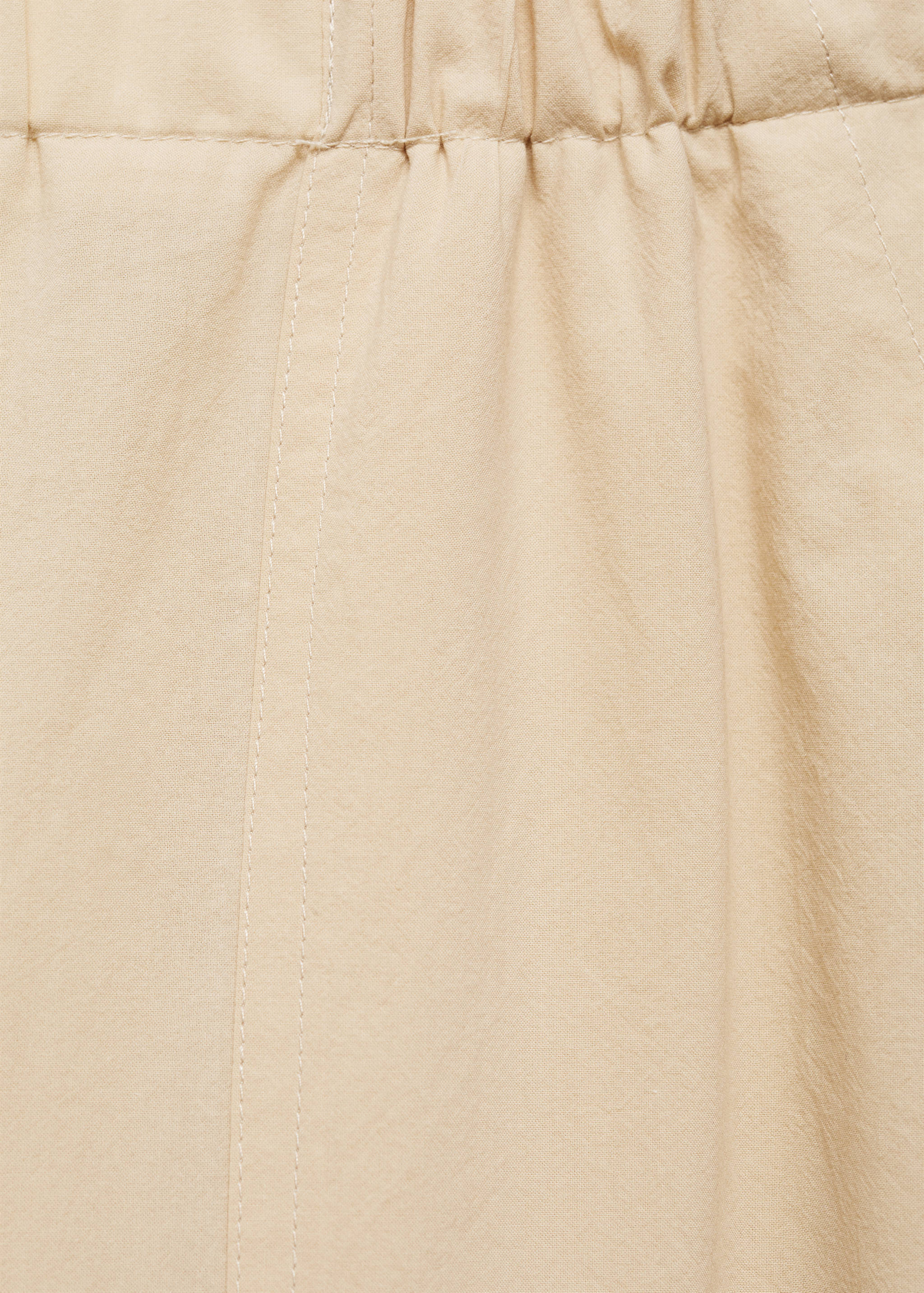 Cotton crop trousers - Details of the article 8