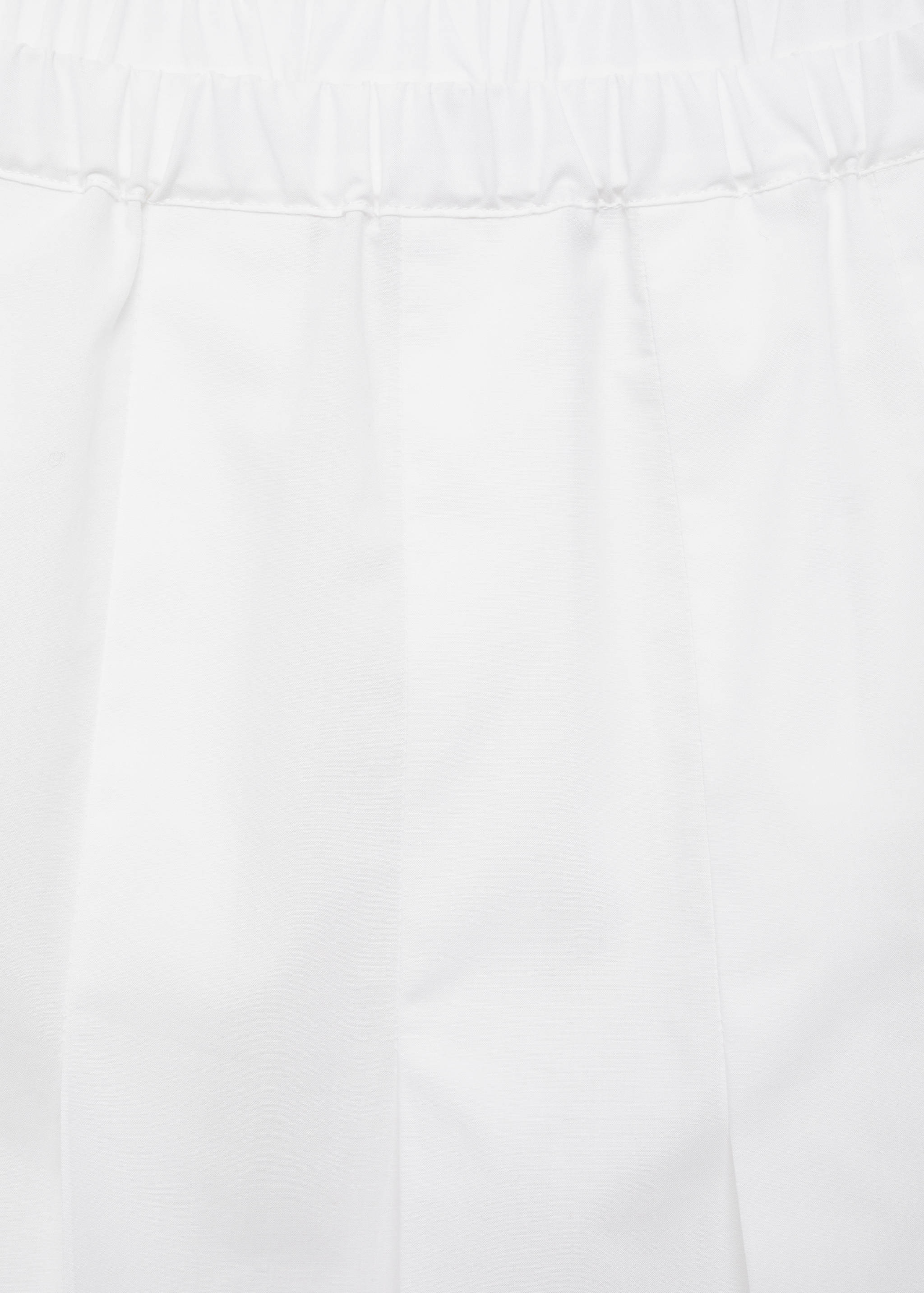 Cotton pleated skirt - Details of the article 8