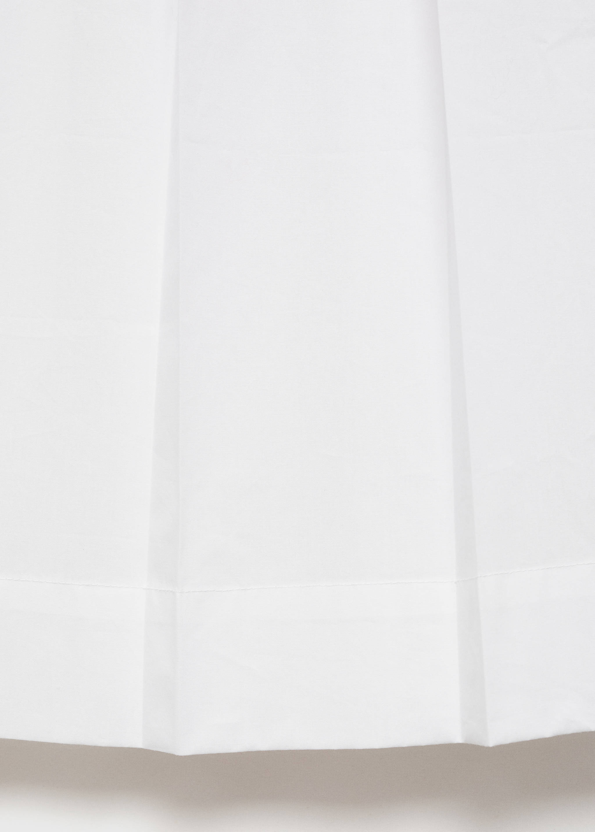 Cotton pleated skirt - Details of the article 0