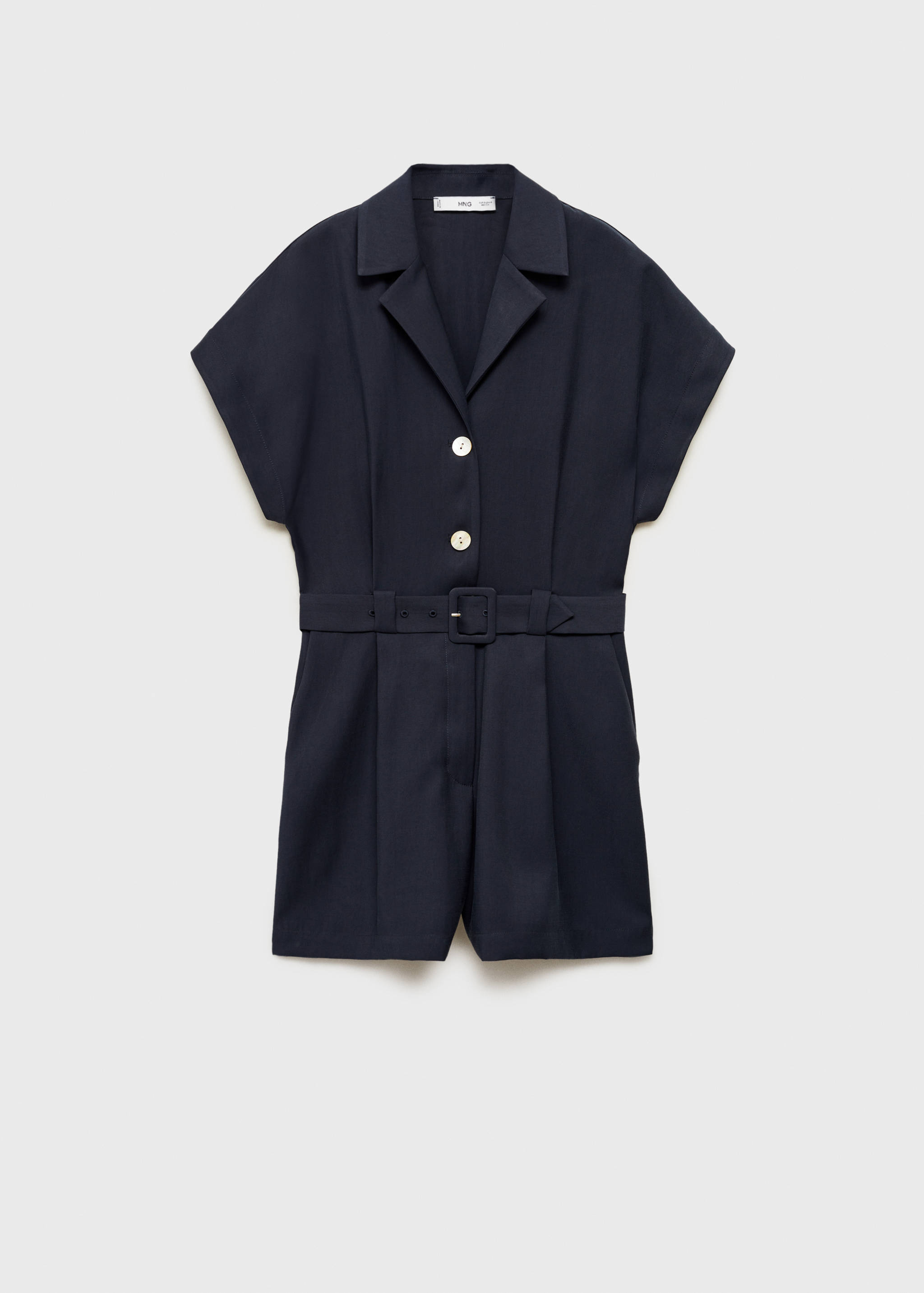 Belt short jumpsuit - Article without model