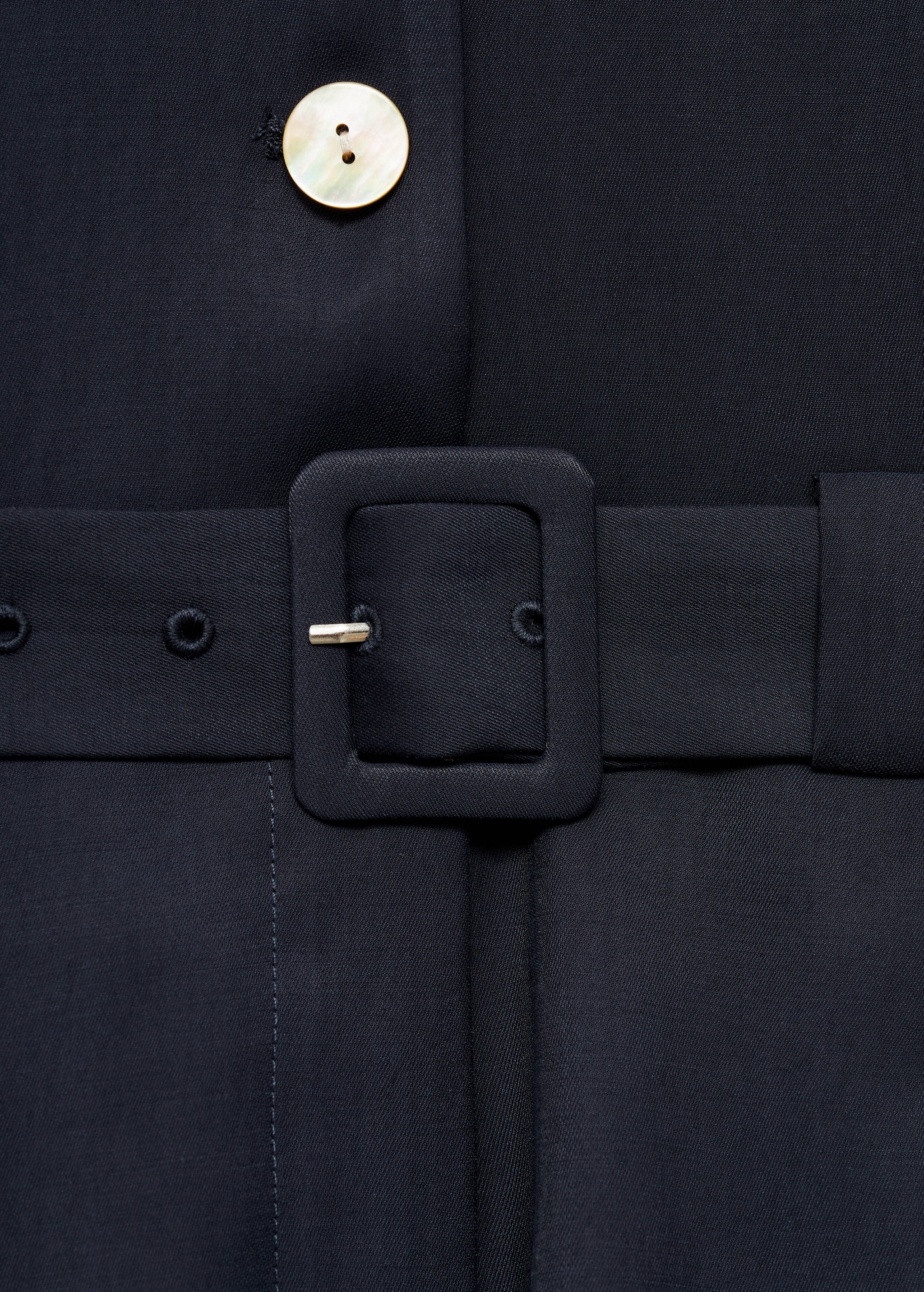 Belt short jumpsuit - Details of the article 0