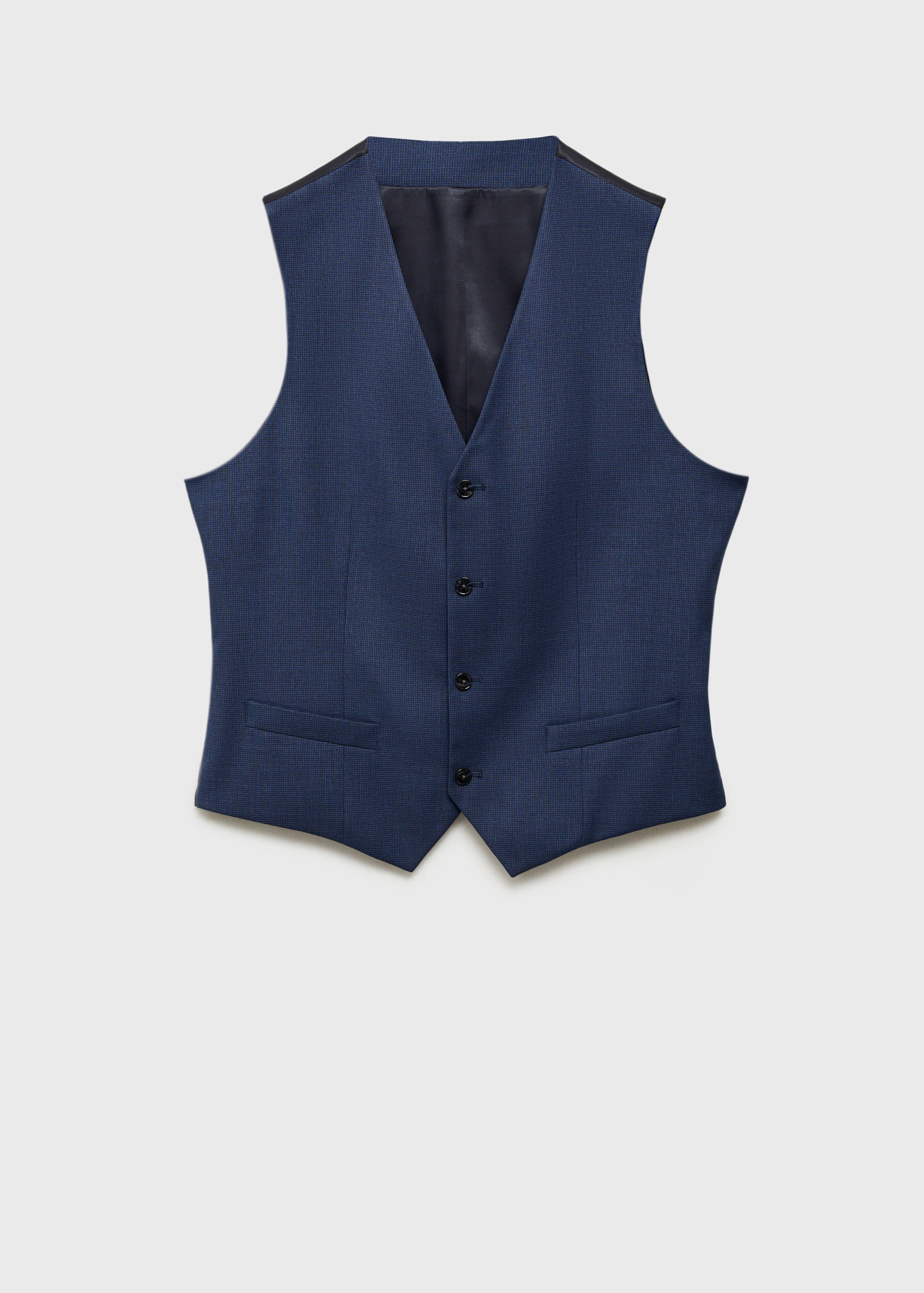 Paris super slim-fit suit waistcoat - Article without model