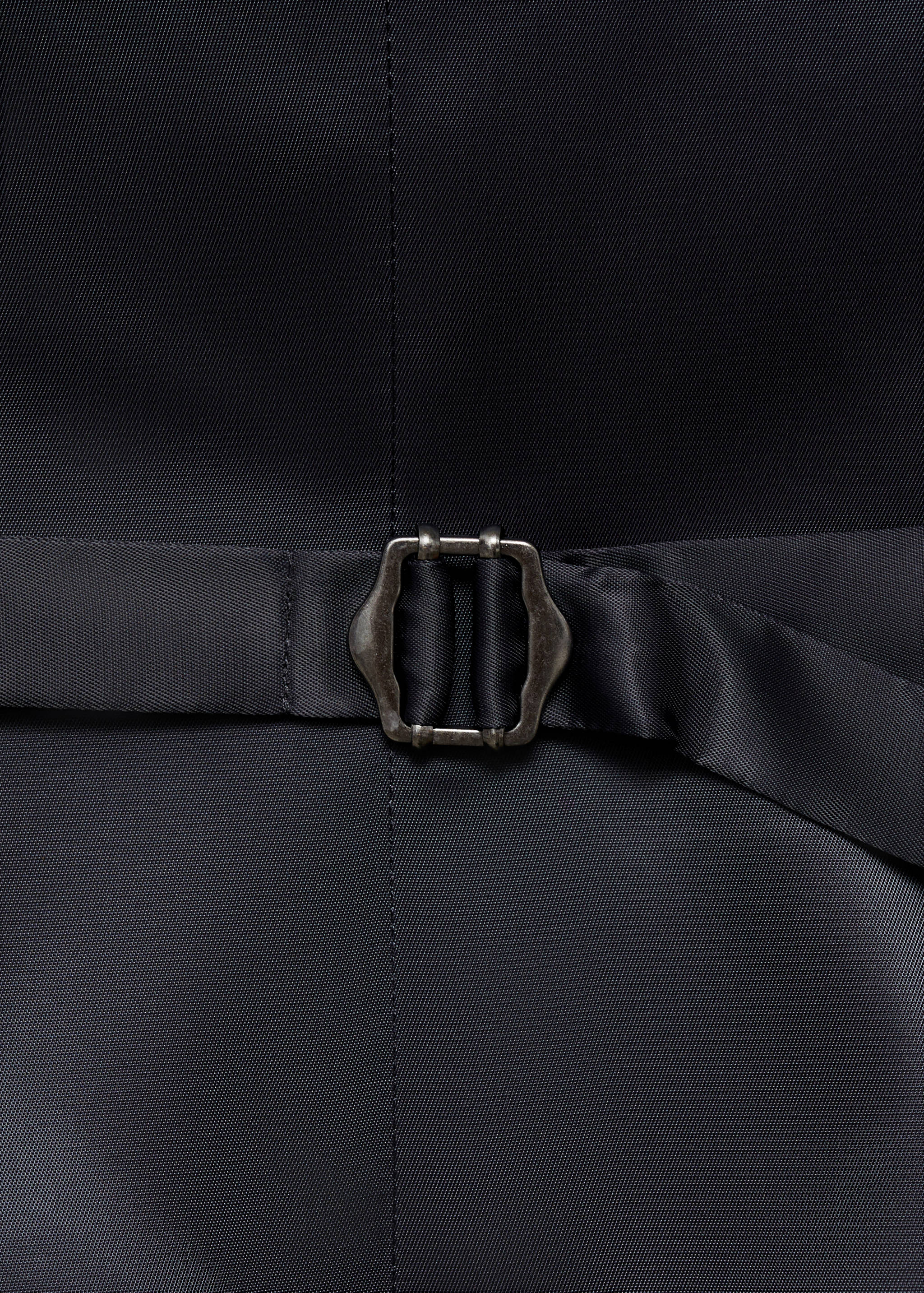 Paris super slim-fit suit waistcoat - Details of the article 0