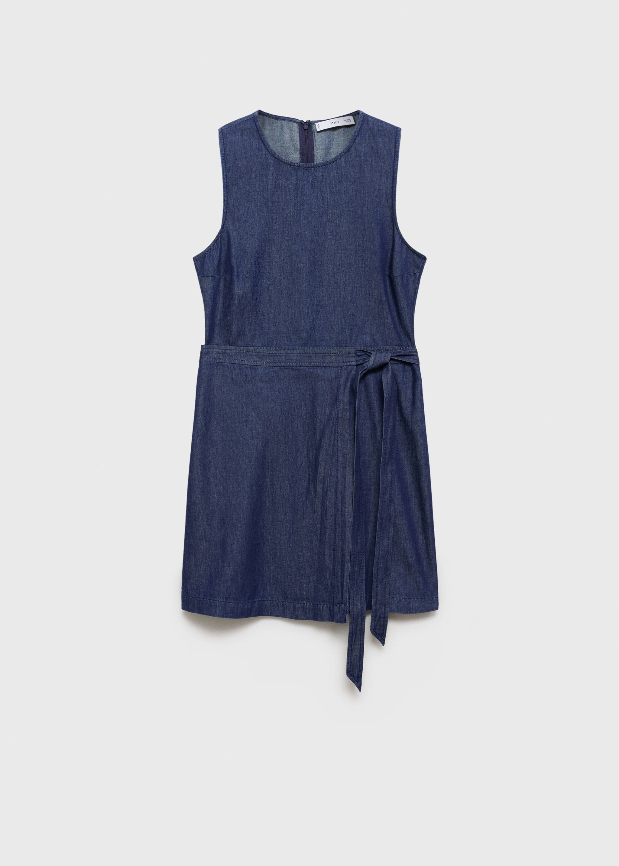 Denim wrap dress - Article without model