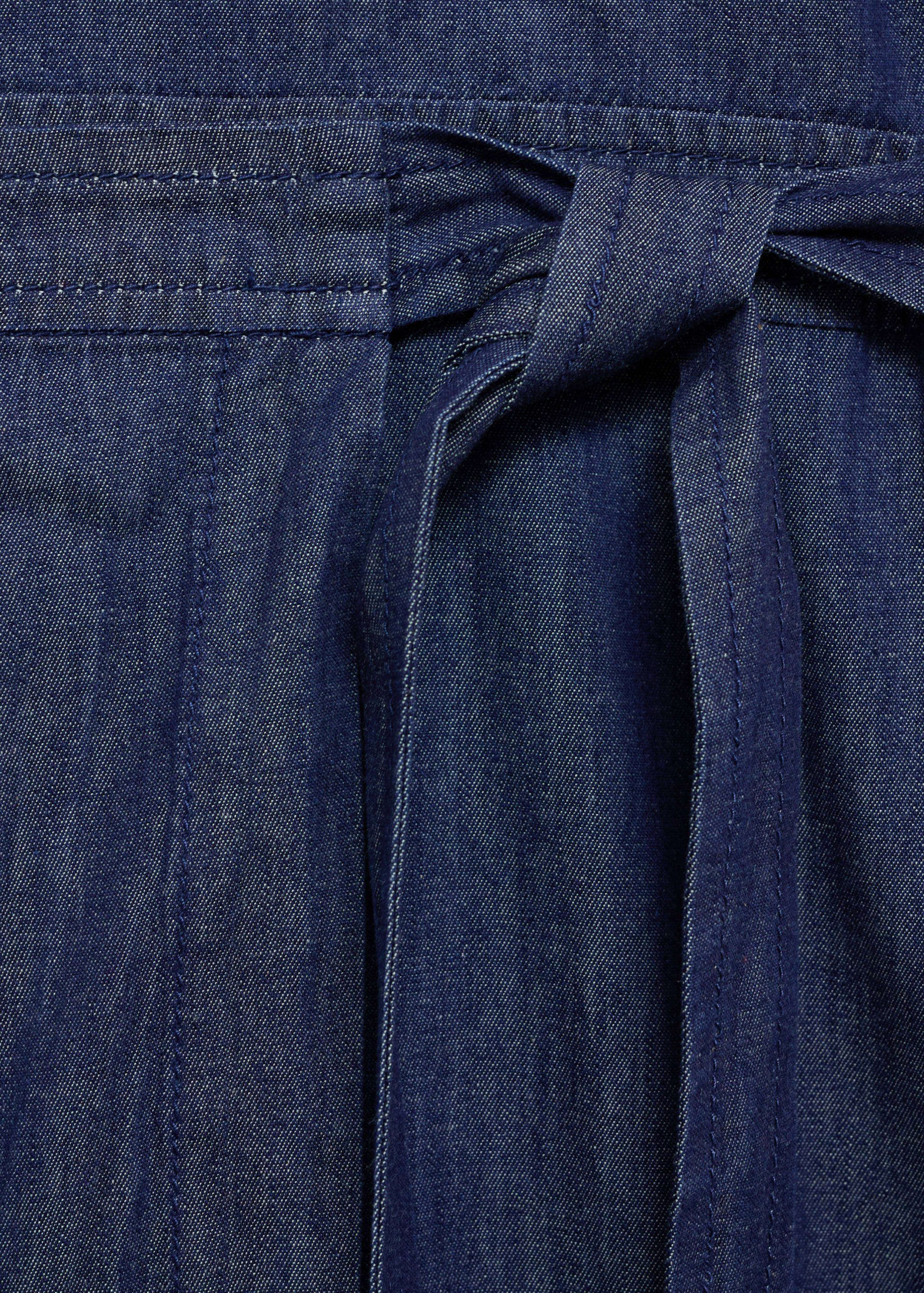 Denim wrap dress - Details of the article 8