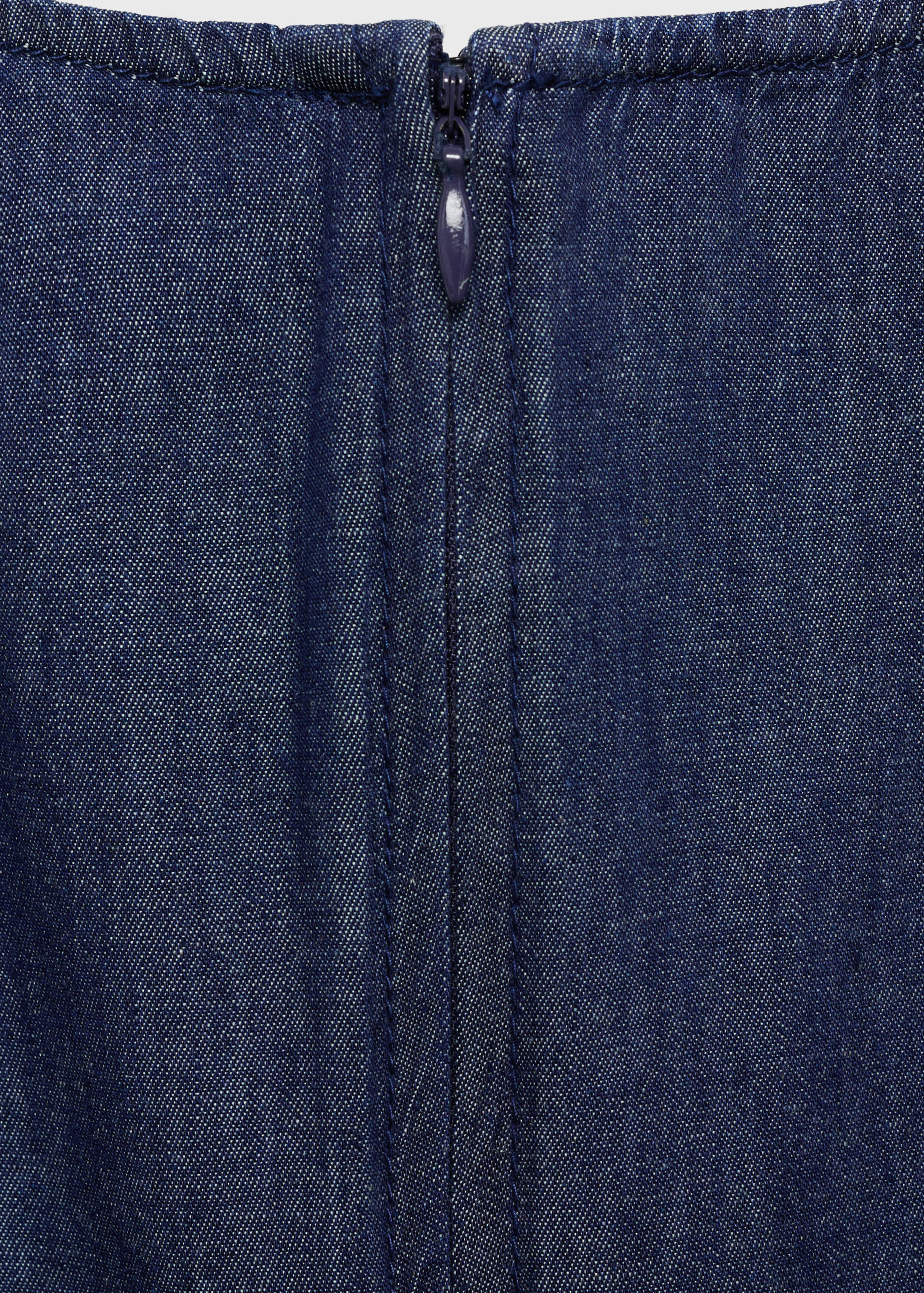 Denim wrap dress - Details of the article 0