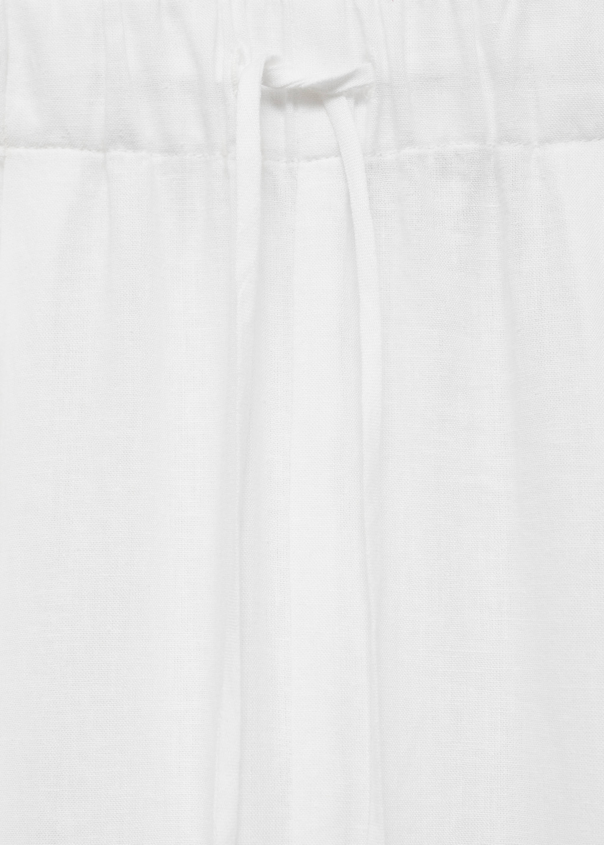 Flowing linen trousers - Details of the article 8