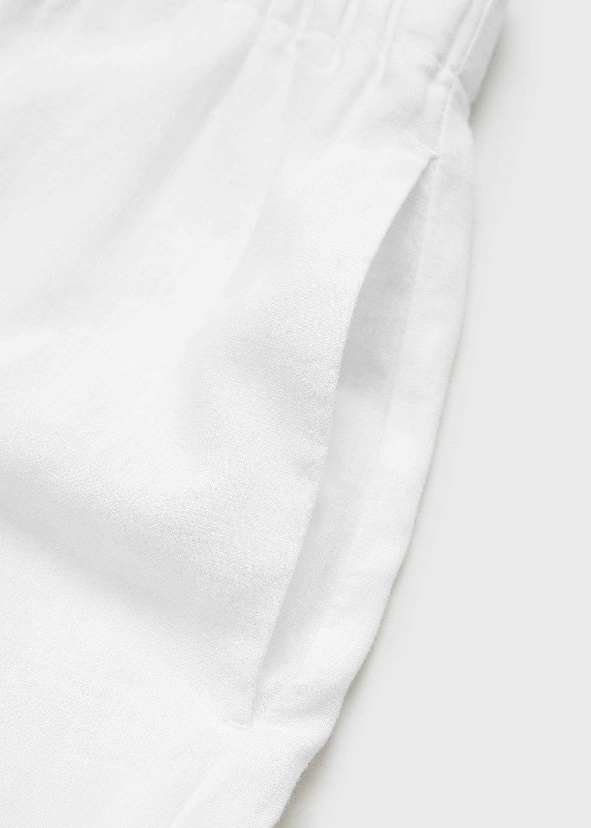 Flowing linen trousers - Details of the article 0