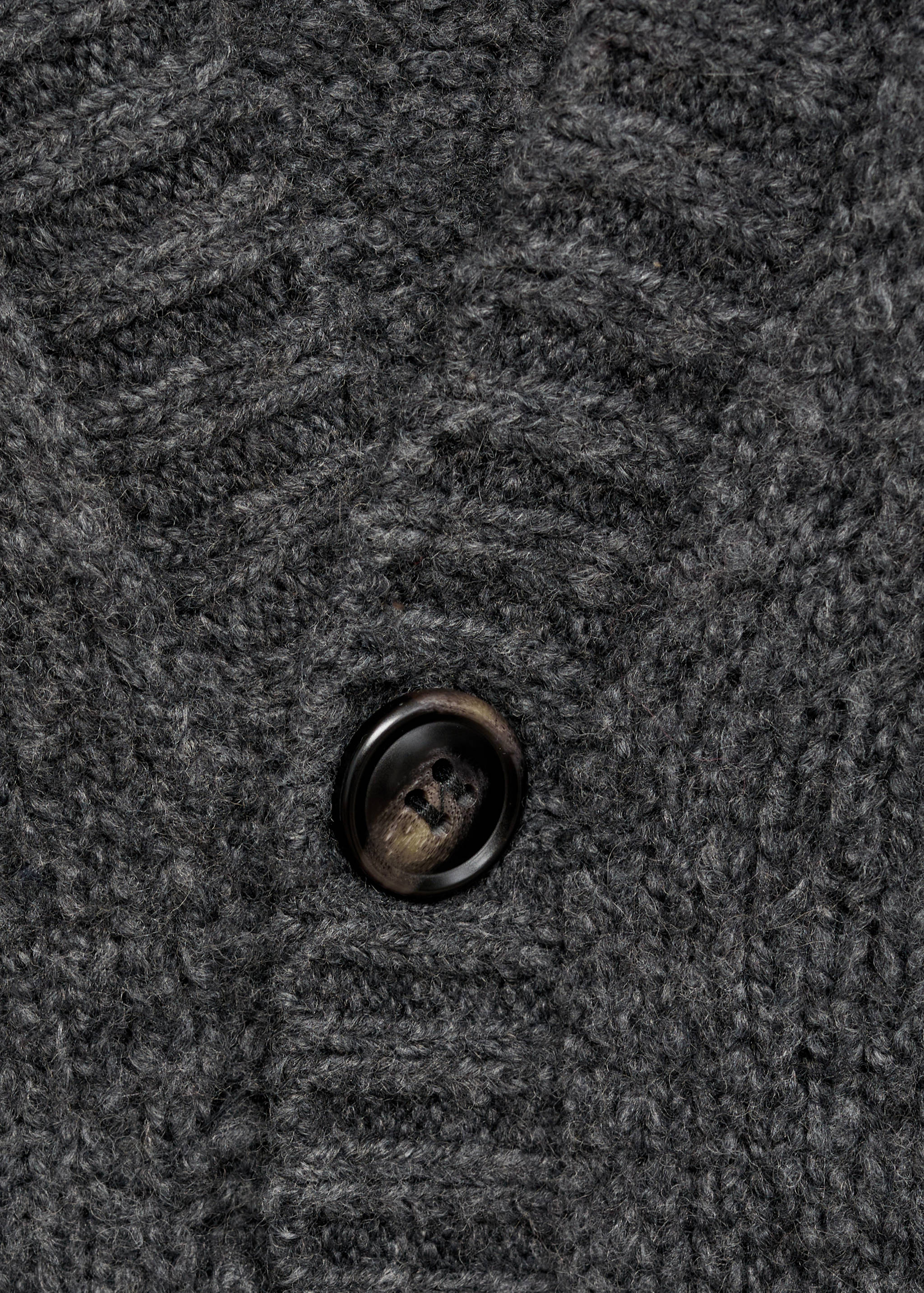 Cárdigan punto mezcla lana - Detalle del artículo 8