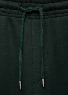 Brushed joggers with elastic waistband — Green 8